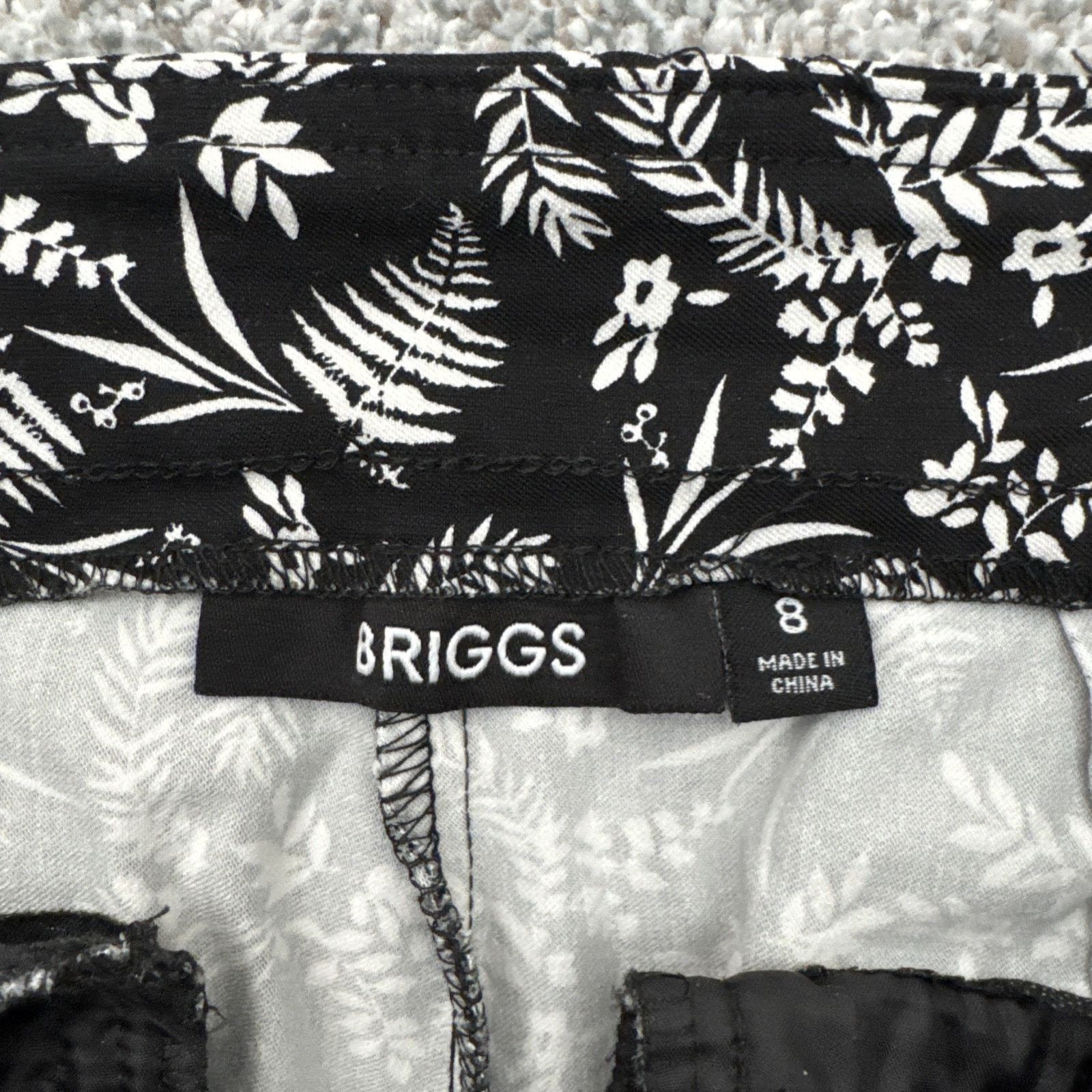 Other Briggs Pants Womens 8 Floral Boho Cottagecore Retro Romantic Size 30" / US 8 / IT 44 - 6 Thumbnail
