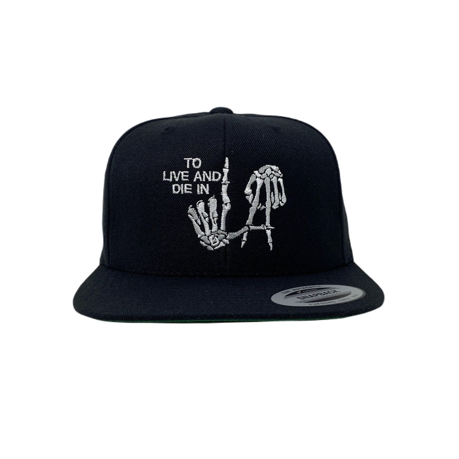 Other To Live And Die In LA White Snapback Hat Size ONE SIZE - 2 Thumbnail