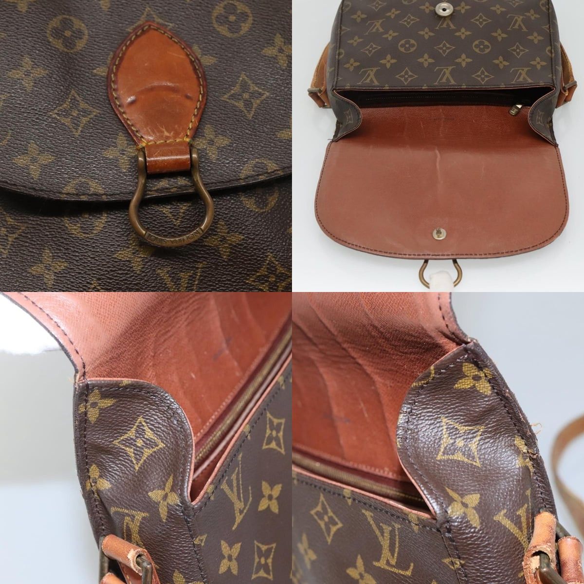Louis Vuitton LOUIS VUITTON Monogram Saint Cloud GM Shoulder Bag M51242 Size ONE SIZE - 11 Thumbnail