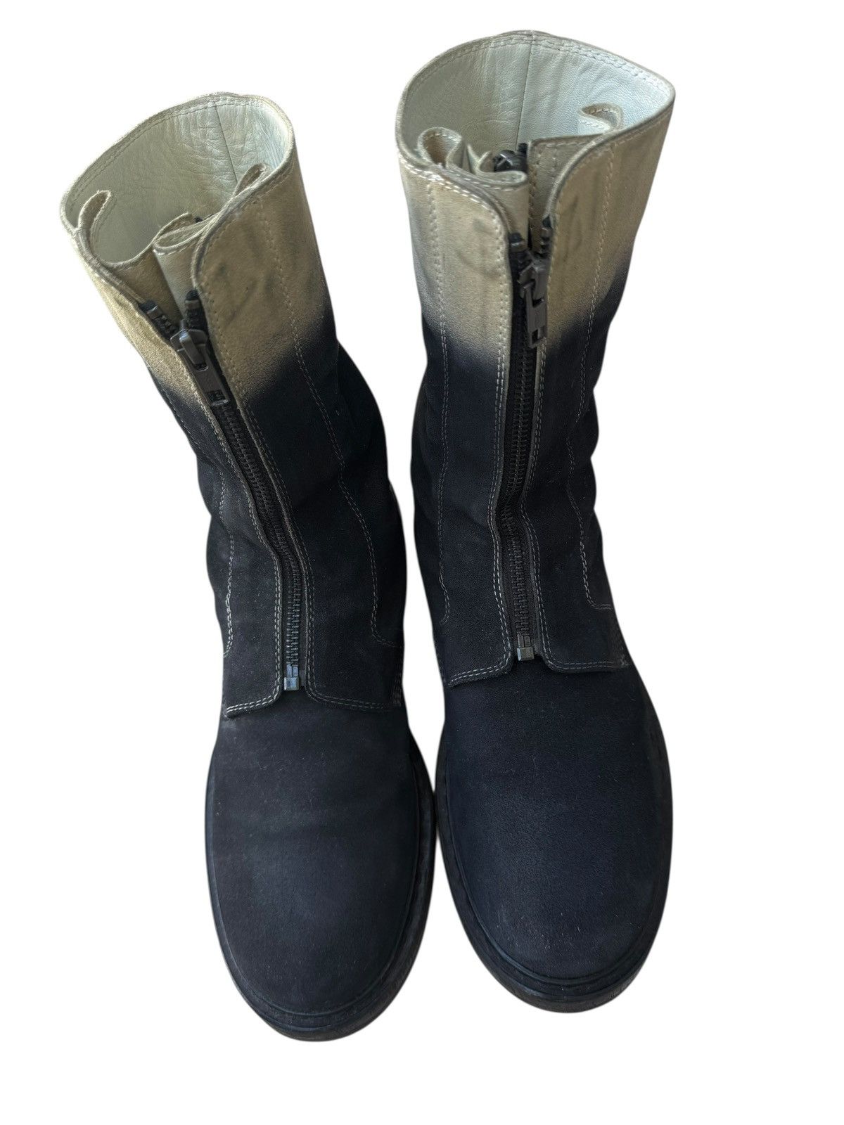 Ann Demeulemeester Ann Demeulemeester fw12 gradient dye double zipper Size US 9 / EU 42 - 9 Thumbnail