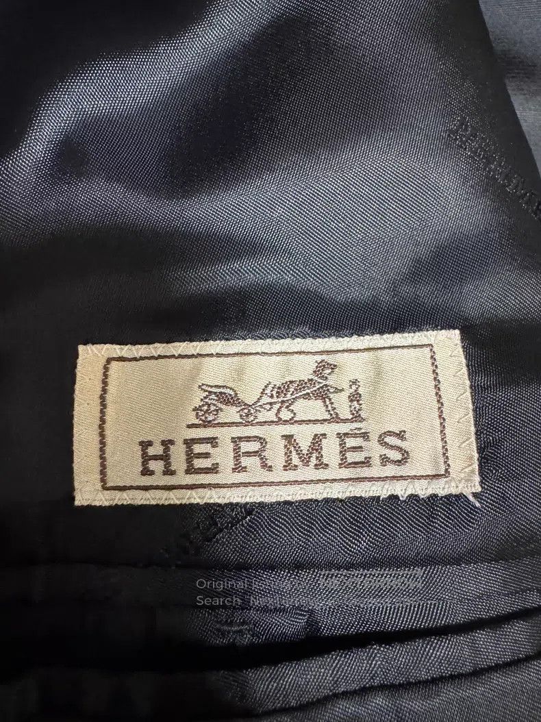 Hermes Hermes Cashmere Greatcoat, 100% Cashmere, Collar with Leat Size US M / EU 48-50 / 2 - 3 Thumbnail
