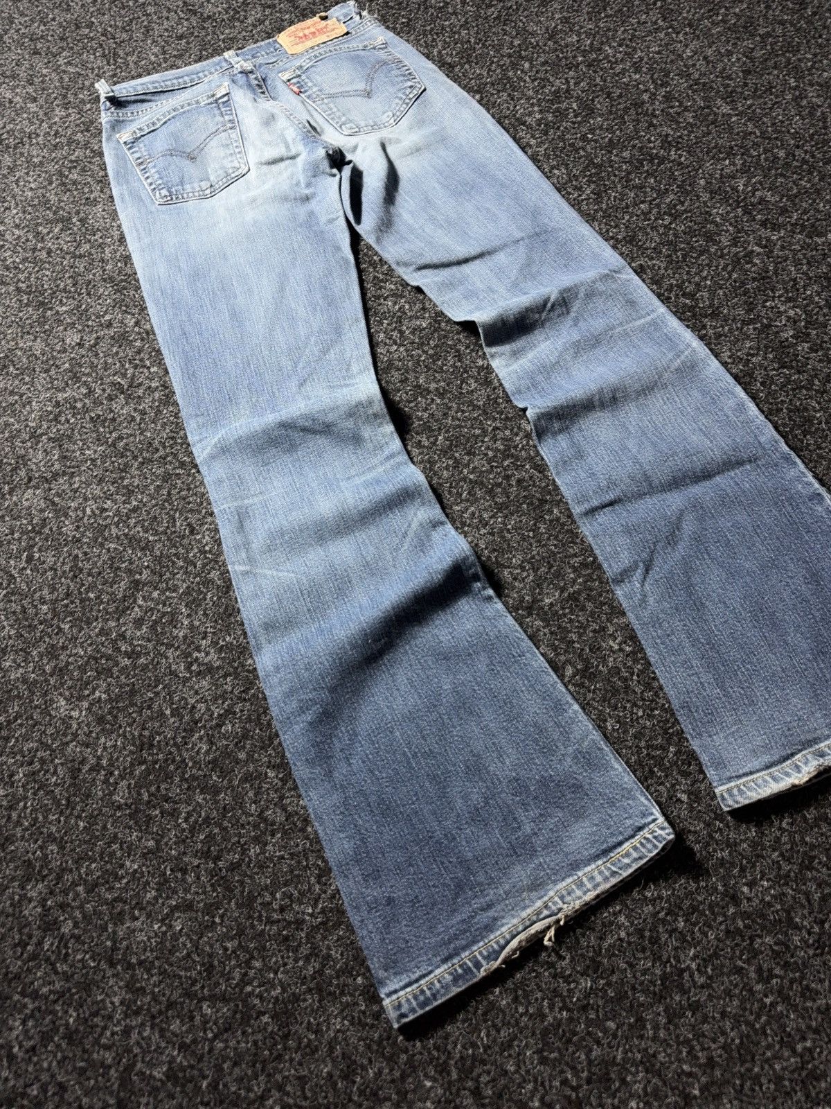 Levi's Levi’s 529 Distressed Western USA Y2K Flare Bootcut Jeans Size 28" / US 6 / IT 42 - 13 Thumbnail