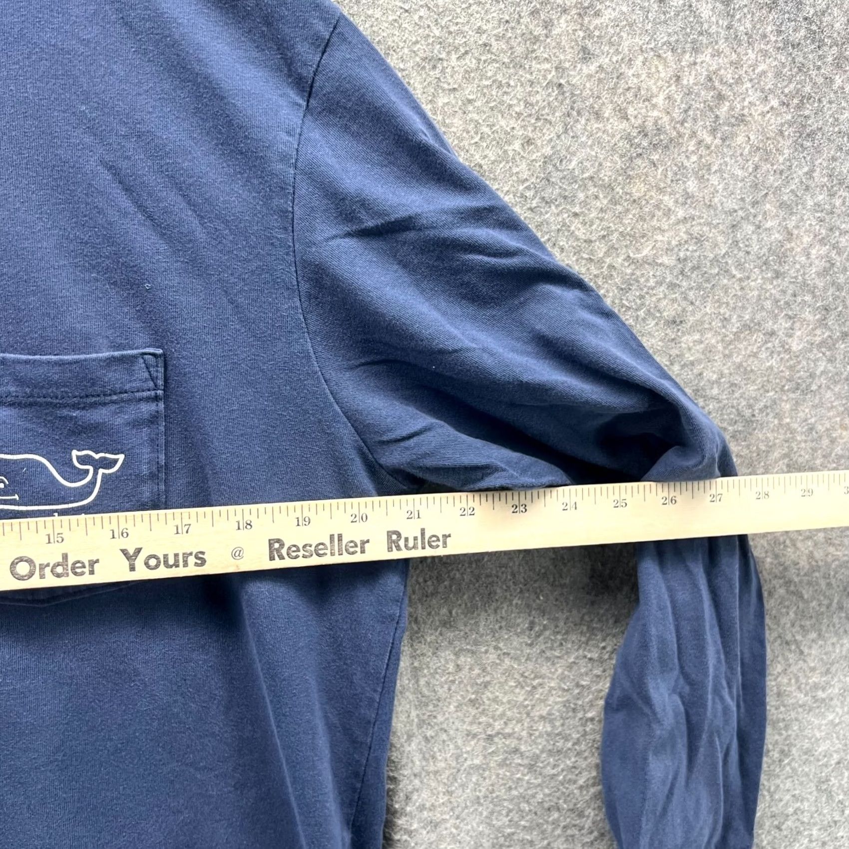 Vineyard Vines Vineyard Vines Shirt Mens Small Blue Long Sleeve Whale Pocket Crewneck Hanukkah Size US S / EU 44-46 / 1 - 3 Thumbnail