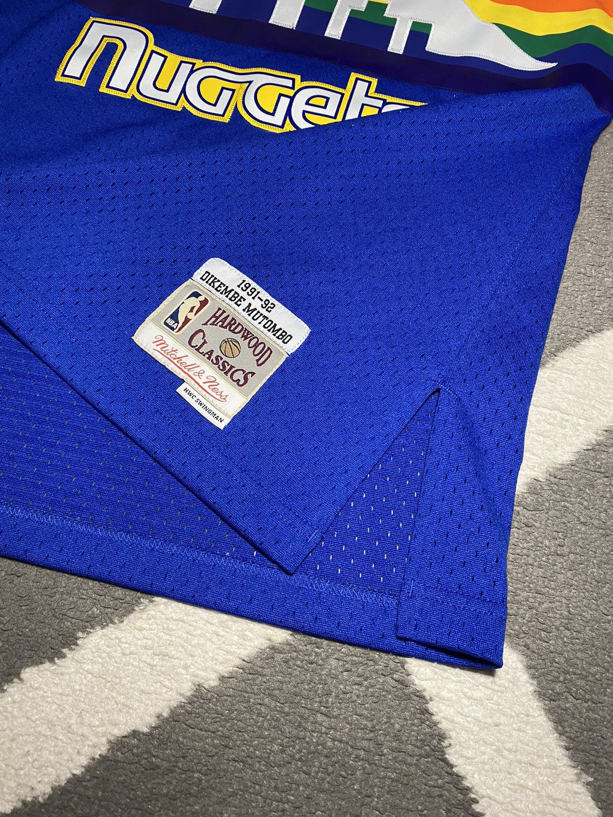 Mitchell & Ness × NBA × Vintage Mitchell & Ness NBA Swingman Jersey Denver Nuggets Mutombo Size US M / EU 48-50 / 2 - 10 Thumbnail