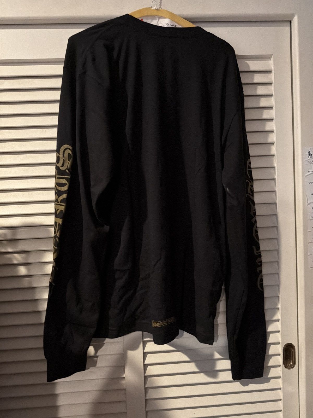 Chrome Hearts Chrome hearts long sleeve black army green neck logo xl Size US XL / EU 56 / 4 - 8 Thumbnail
