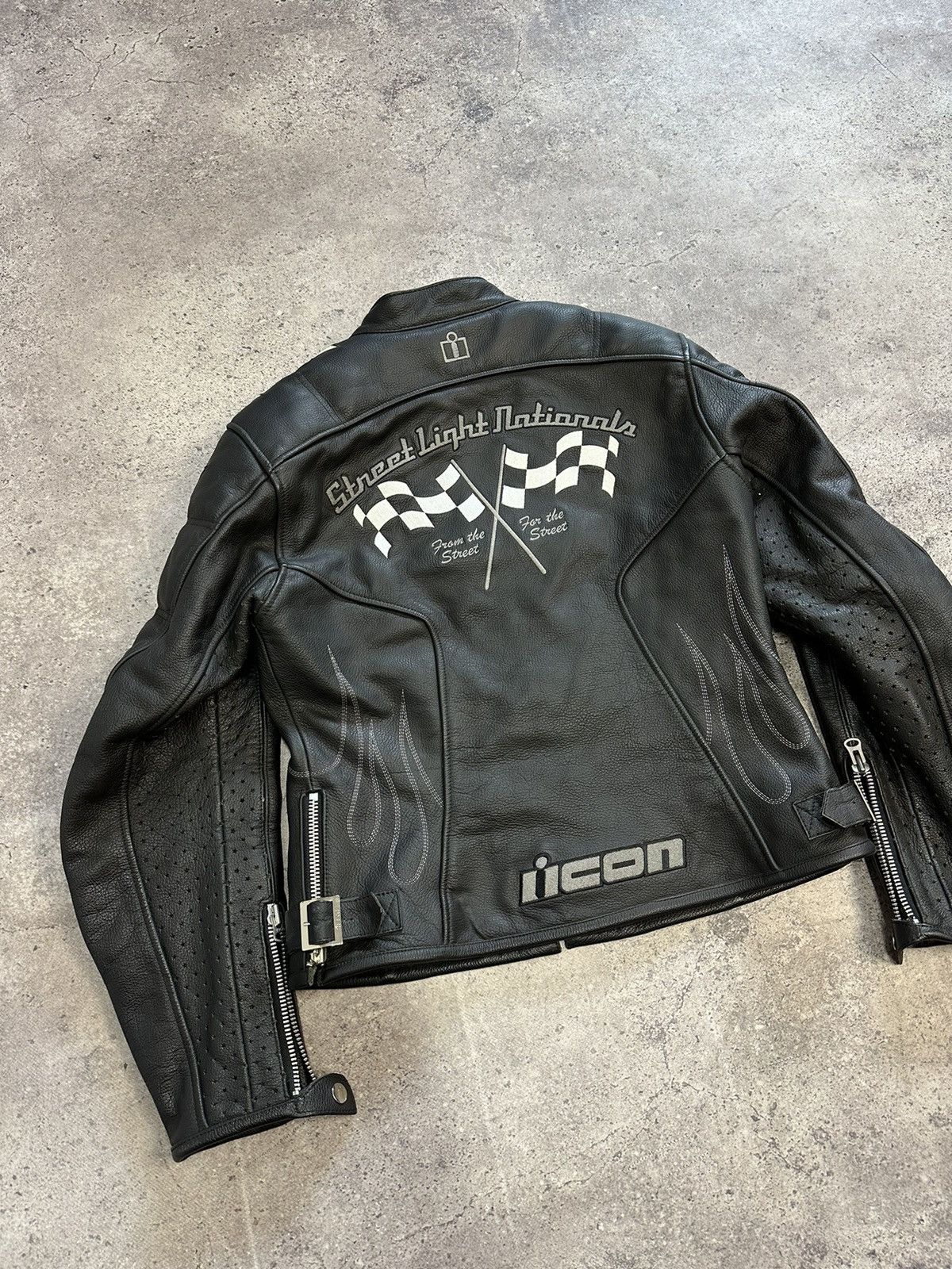 Leather Jacket × MOTO × Vintage Vintage Icon Kitty Leather