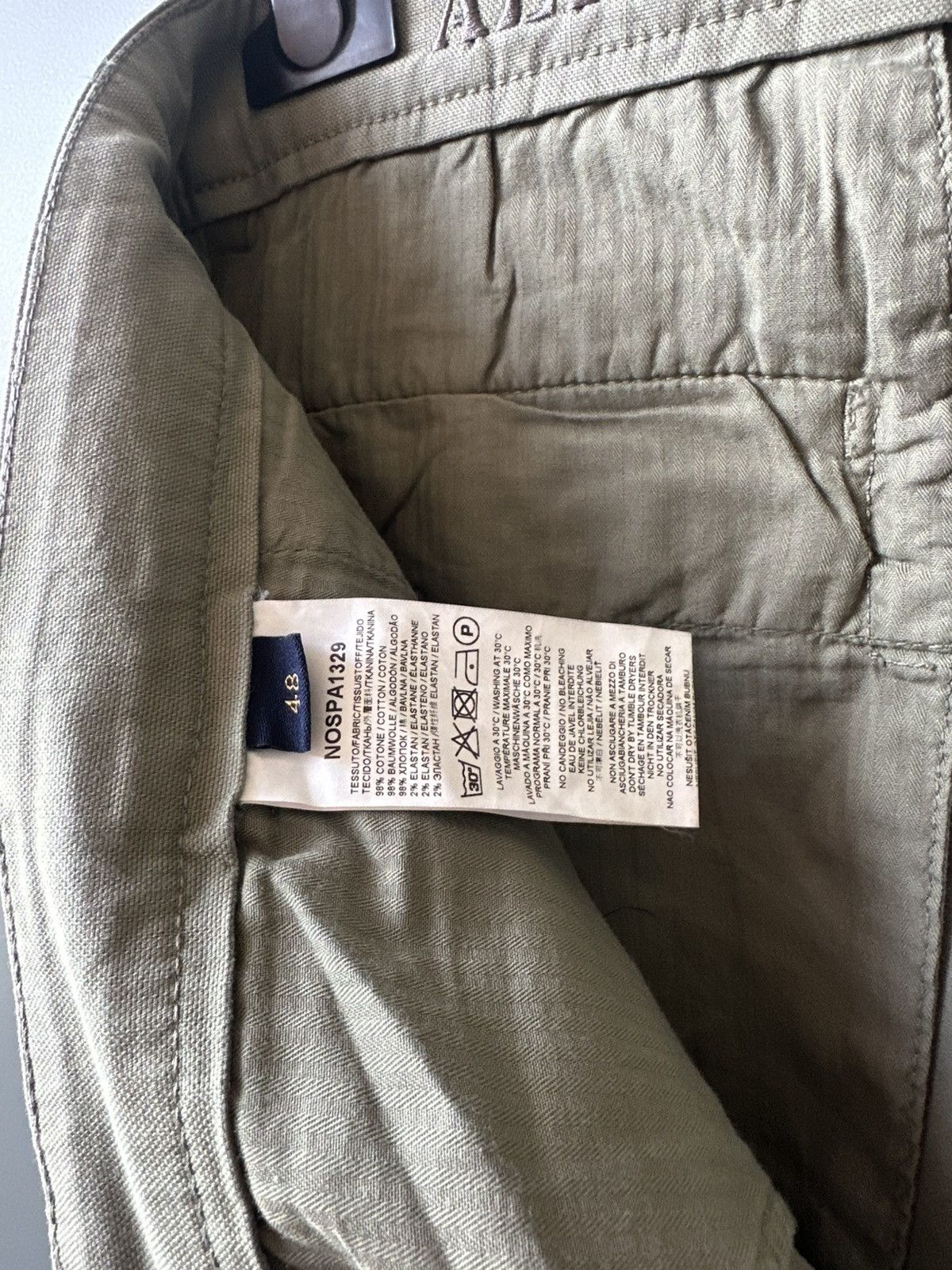 Aeronautica Militare Aeronautica Militare Cargo Pocket Pants Size US 34 / EU 50 - 4 Thumbnail