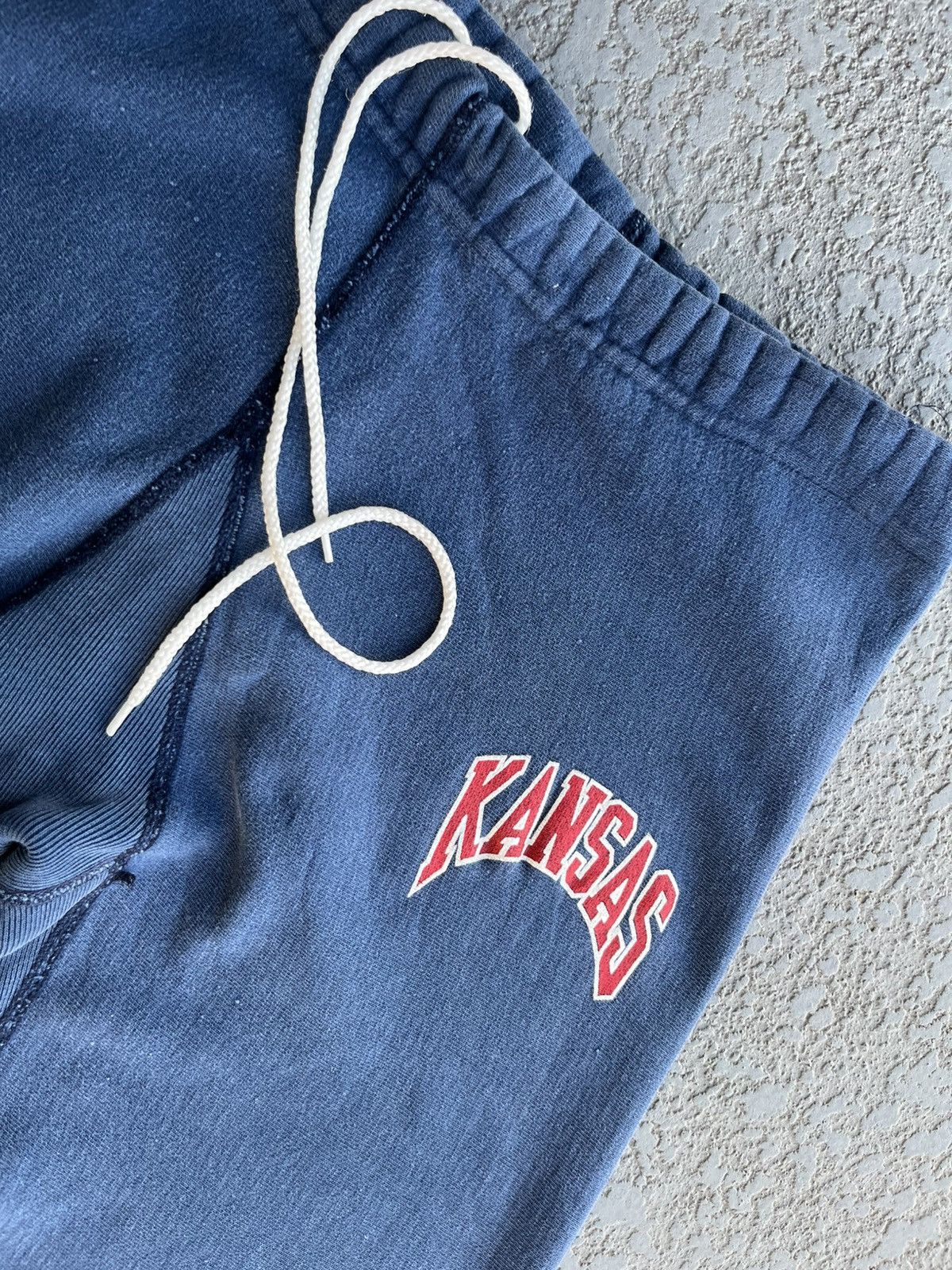 Champion Vintage 80s Kansas University Sweatpants Size US 36 / EU 52 - 3 Thumbnail