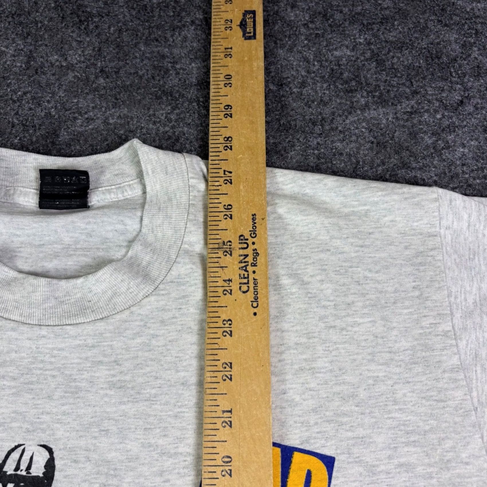 Vintage VINTAGE Cameron Dragon Football T Shirt Gray Bad To The Bone Mens Large L Size US L / EU 52-54 / 3 - 4 Thumbnail
