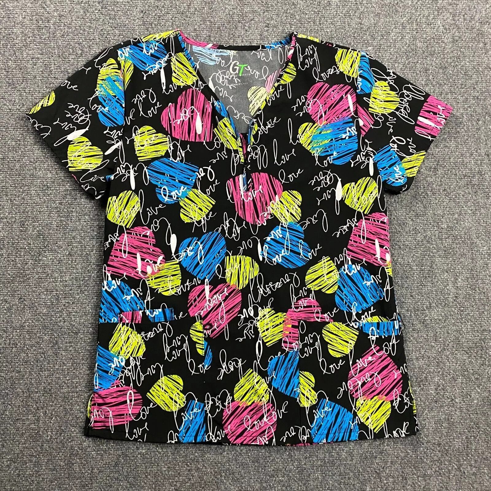 Other GT Performance Scrubs Top Womens Medium Workwear Medical Size M / US 6-8 / IT 42-44 - 1 Thumbnail