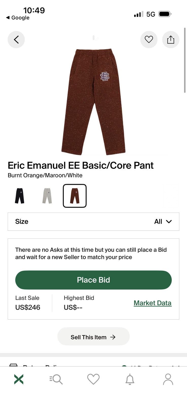 Eric Emanuel ERIC EMANUEL pants real messurements in photos by tape Size US 30 / EU 46 - 18 Thumbnail