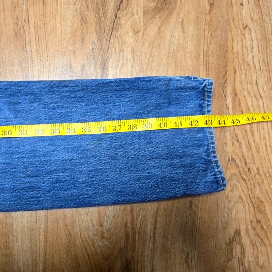 Levi's Levi's 501 Jeans Button Fly Faded Blue Denim 34x34 Size US 34 / EU 50 - 16 Thumbnail