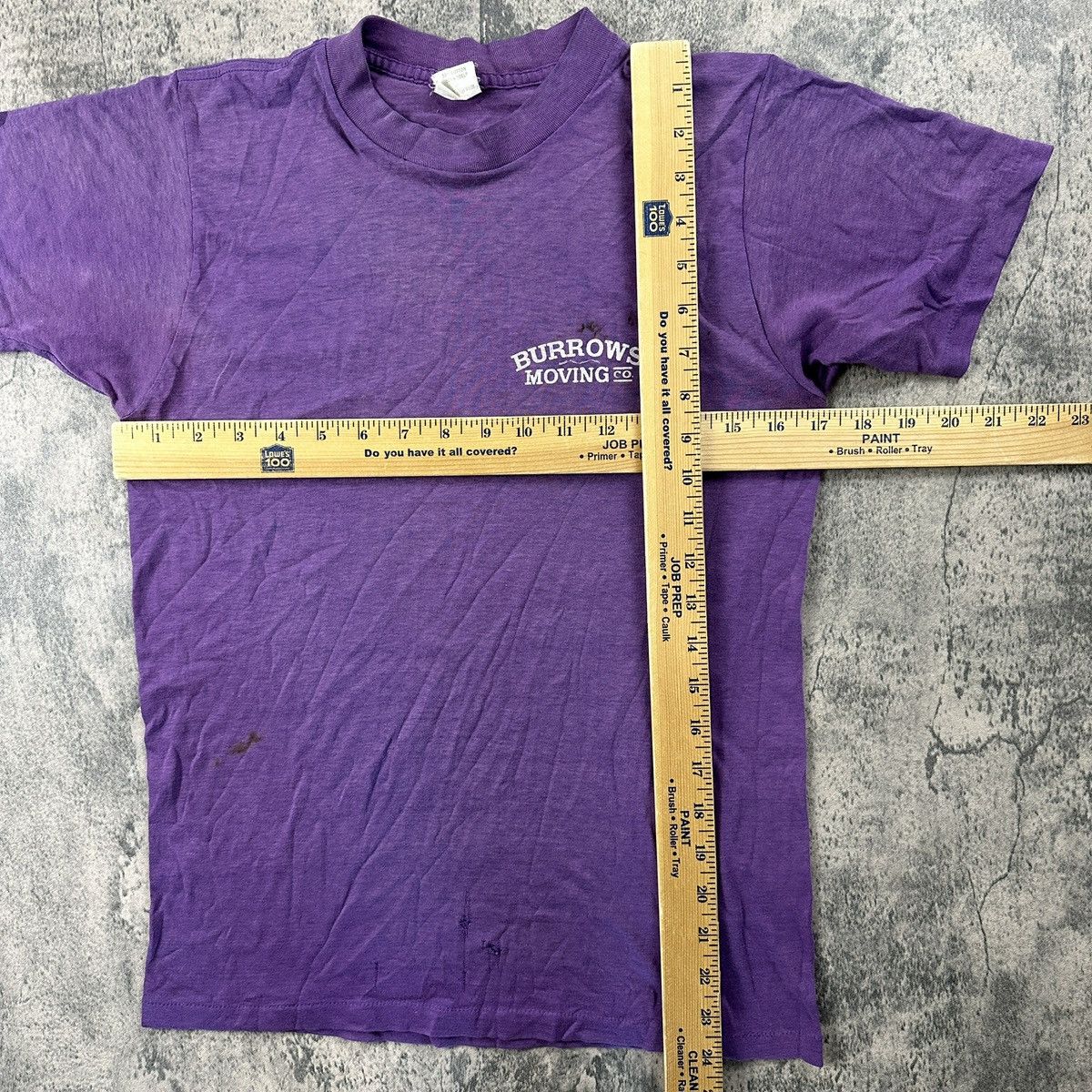 Other × Vintage Vintage 80s Faded Moving Tee Single Stitched Size US M / EU 48-50 / 2 - 7 Thumbnail