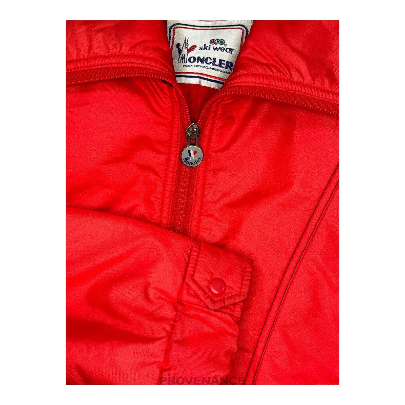 Moncler 🔴 Moncler Light Ski Jacket - Red Size US L / EU 52-54 / 3 - 3 Thumbnail