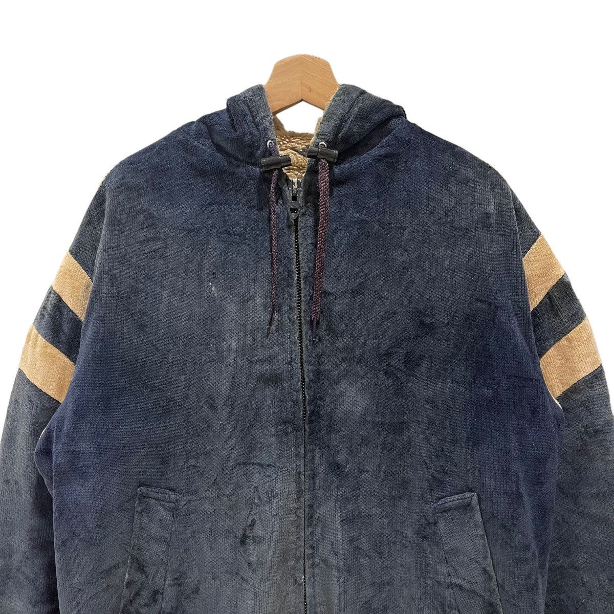 Vintage × William Barry Vintage 90s William Barry Made in USA Hoodie Jacket Size US M / EU 48-50 / 2 - 2 Thumbnail