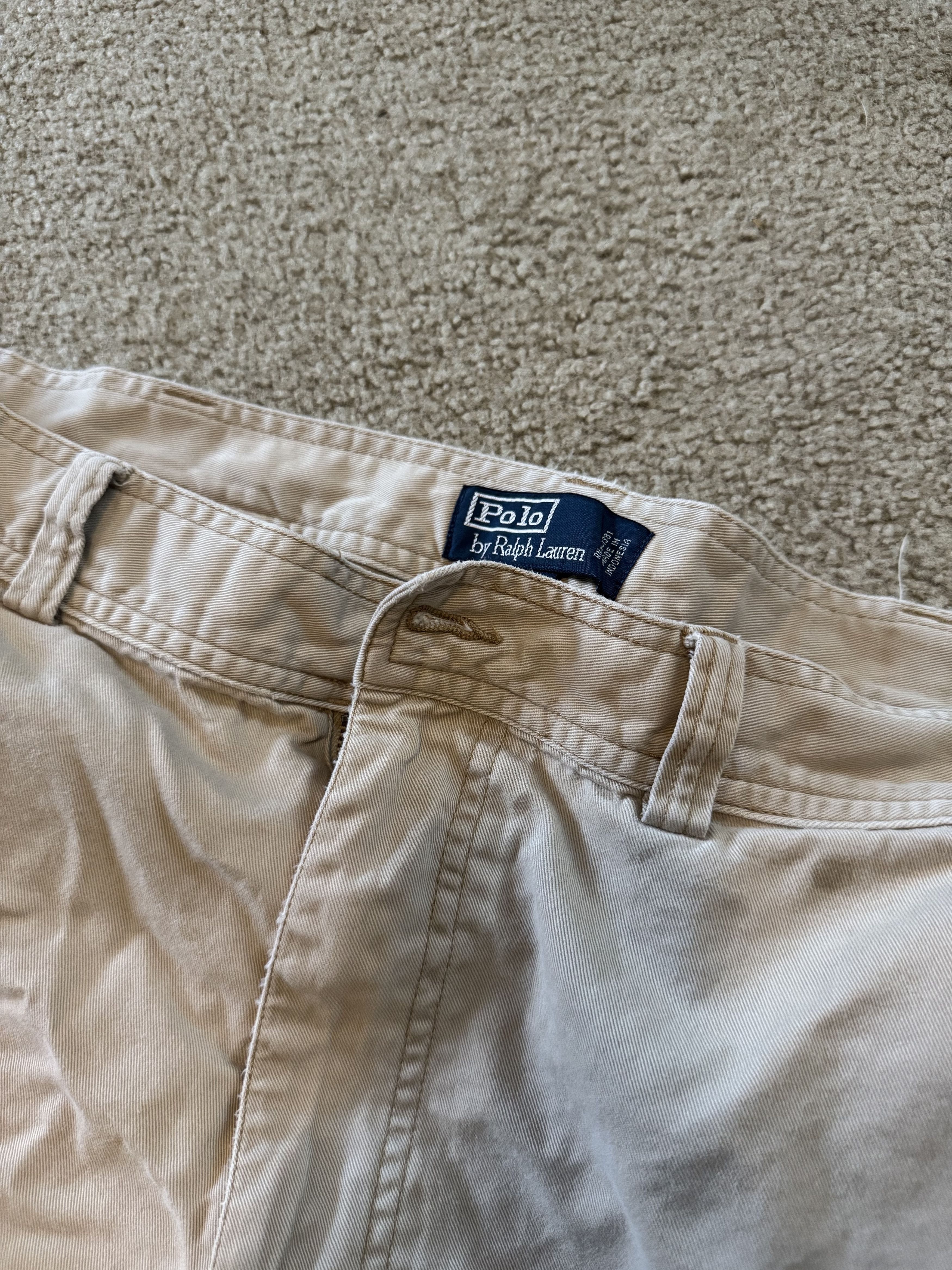 Polo Ralph Lauren × Ralph Lauren Vintage Ralph Lauren Polo Cargo Shorts Size US 36 / EU 52 - 2 Thumbnail