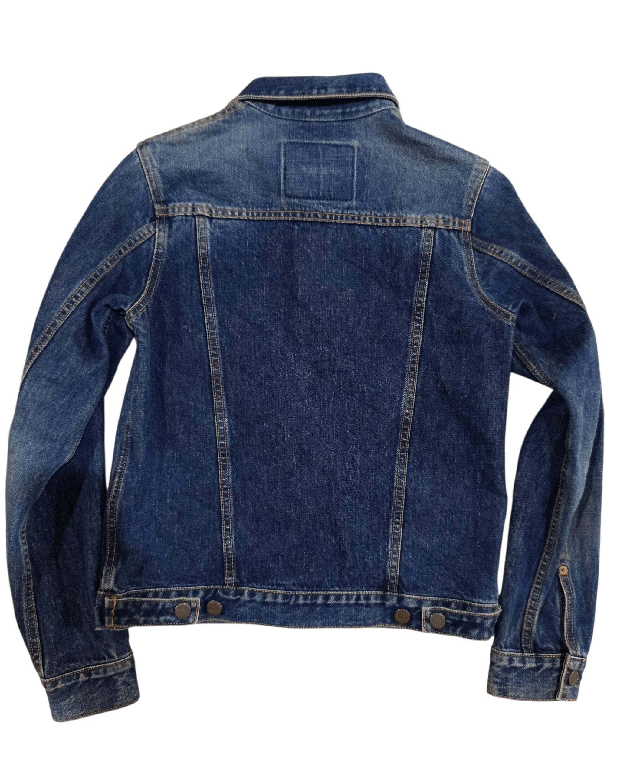 Vintage 1990s OZOC Japan Denim Trucker Jacket Size M / US 6-8 / IT 42-44 - 7 Thumbnail