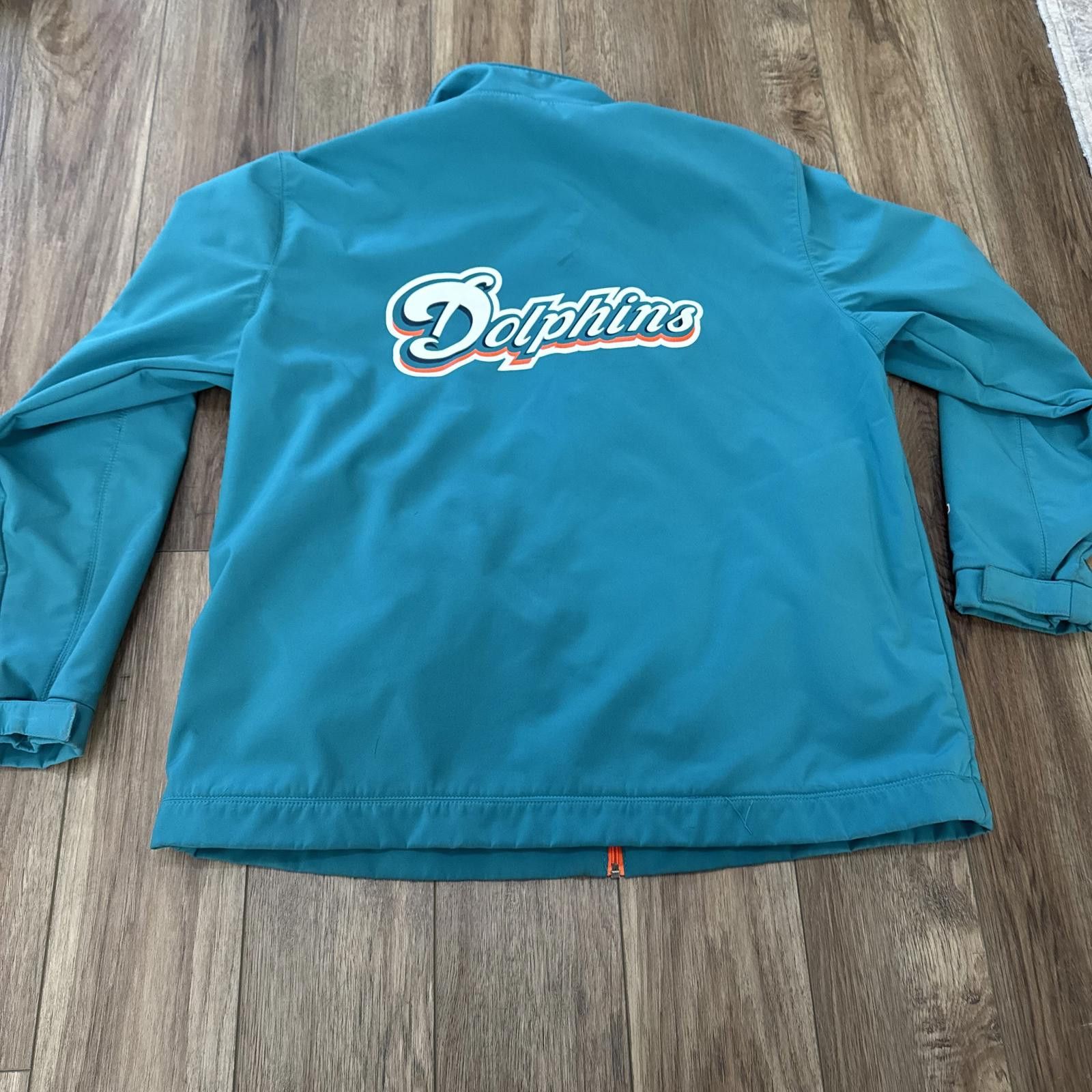 NFL Miami Dolphins Classic Logo NFL Football Jacket Size US XL / EU 56 / 4 - 2 Thumbnail