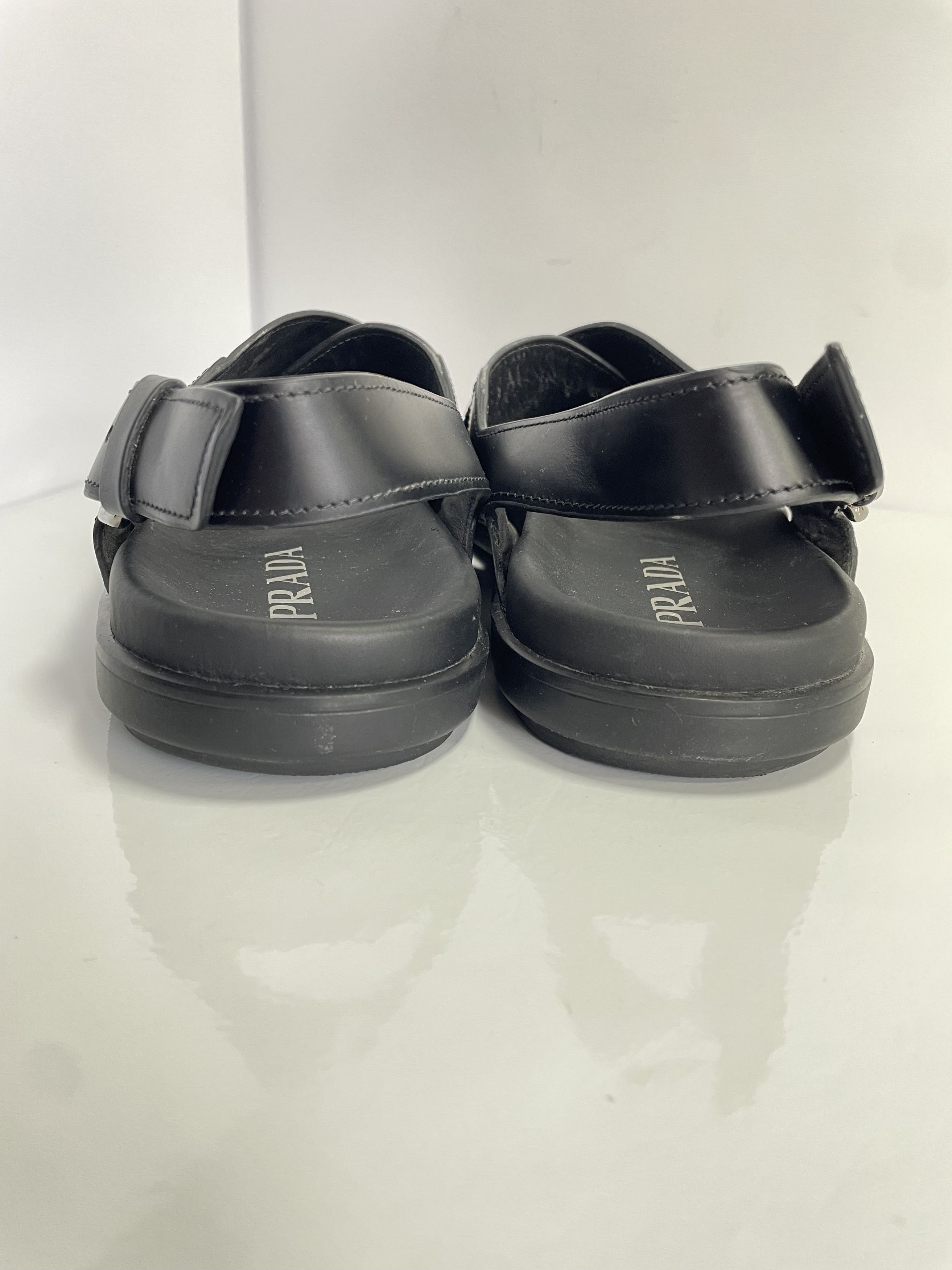 Prada Prada men leather sandals Size US 8 / EU 41 - 5 Thumbnail