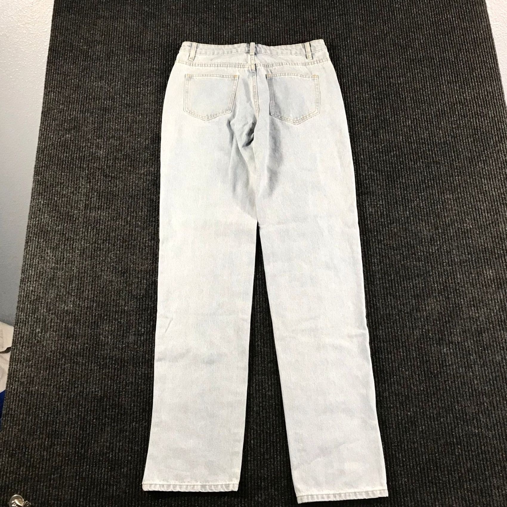 Lioness VINTAGE Lioness Alabama Jeans Light Denim High Rise Straight Slit Size S NEW Size 27" / US 4 / IT 40 - 4 Thumbnail