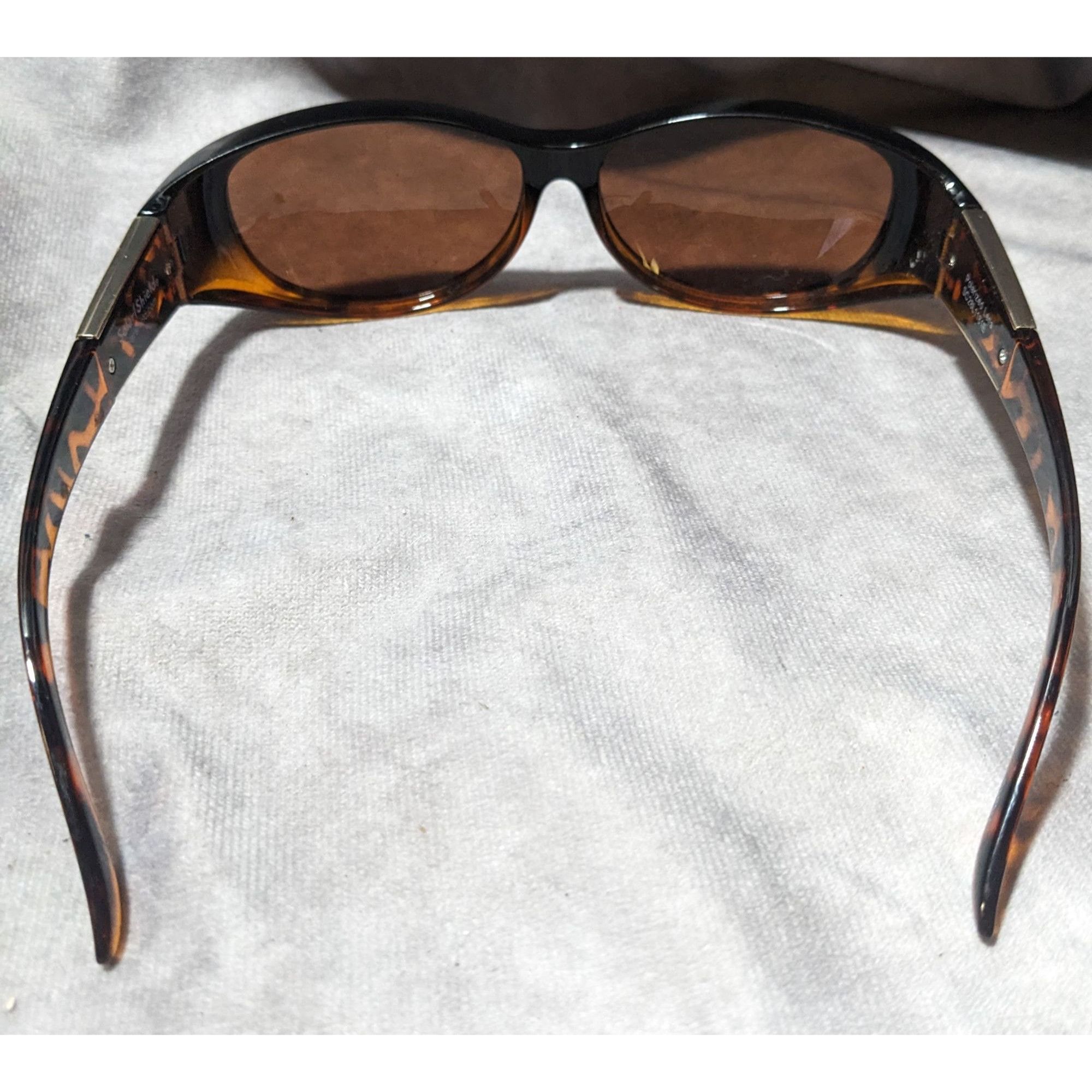 Other Solar Shield Retro Tortoise Gold Lattice Sunglasses Size ONE SIZE - 3 Thumbnail