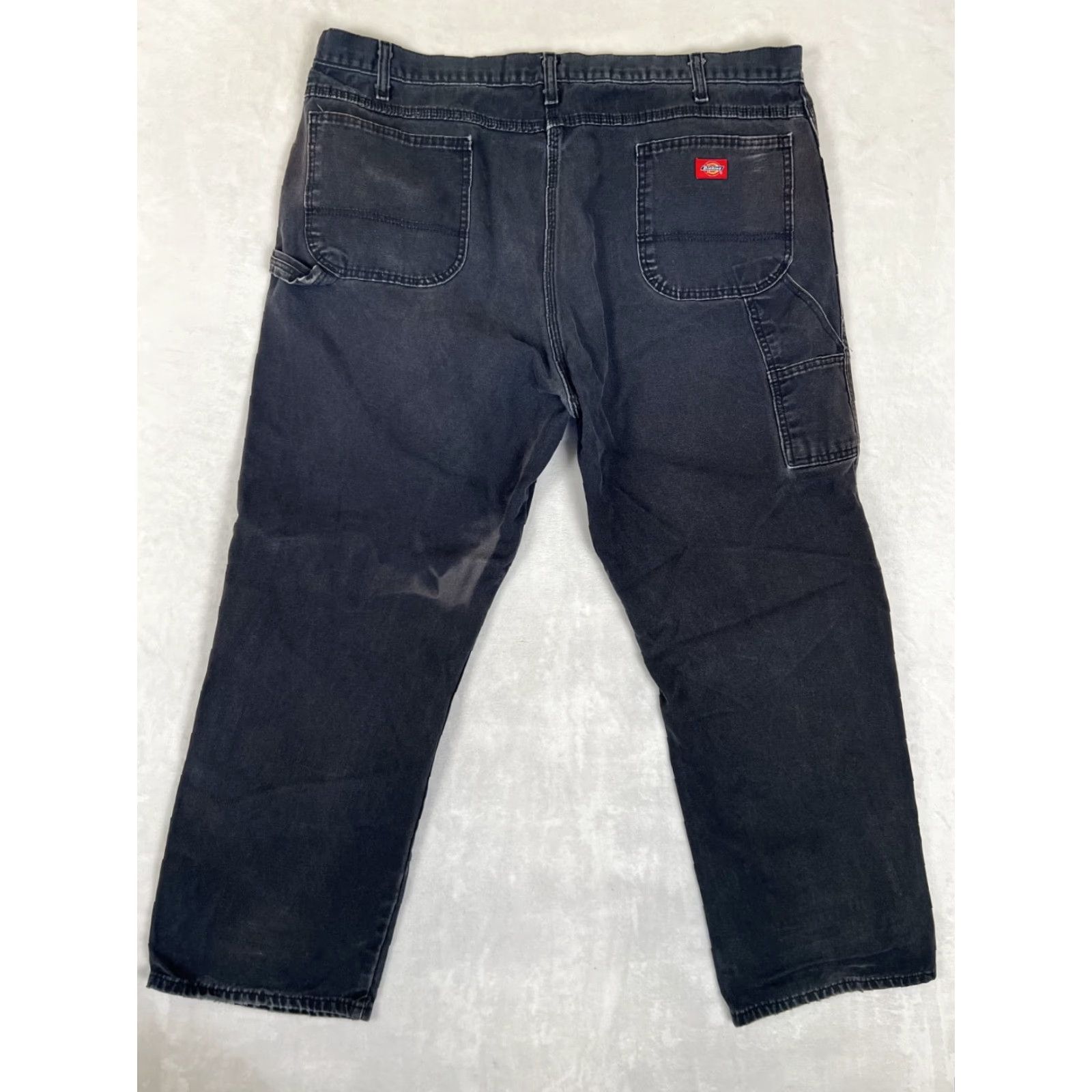 Dickies Dickies Pants Mens 44x32 Black Workwear Carpenter VTG Grunge 874 Sun Fade Casual American Regular Straight Size US 44 / EU 60 - 7 Thumbnail