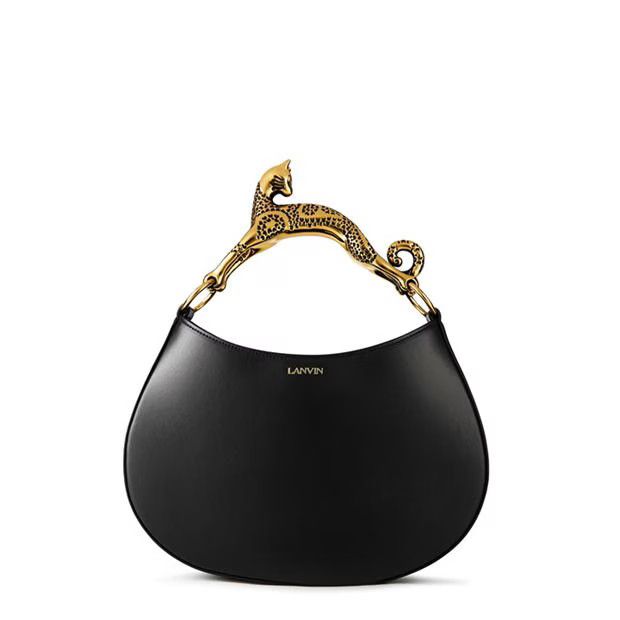 Lanvin o1g2r1mq1024 Size: OS / Hobo Cat Bag in Black Size ONE SIZE - 1 Thumbnail