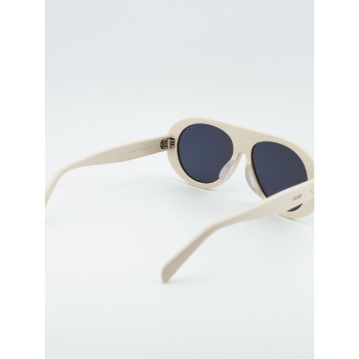 Celine Celine CL40300U APRES SKI CAPSULE 25C Sunglasses Ivory Size ONE SIZE - 9 Thumbnail