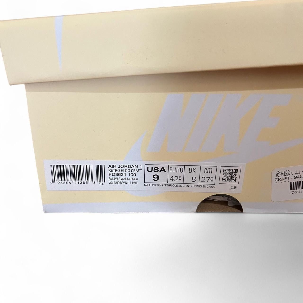 Jordan Brand Nike AJ1 Retro High OG Craft “Vibrations of Naija” Size US 9 / EU 42 - 7 Thumbnail