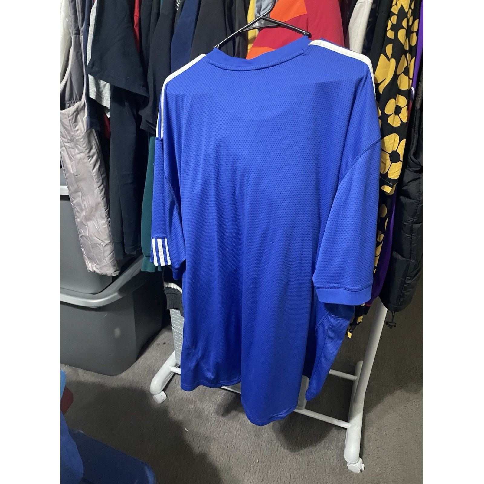 Adidas Size 3XL-Chelsea Home Jersey 2009 Soccer Adidas Mens Size US XXL / EU 58 / 5 - 2 Thumbnail