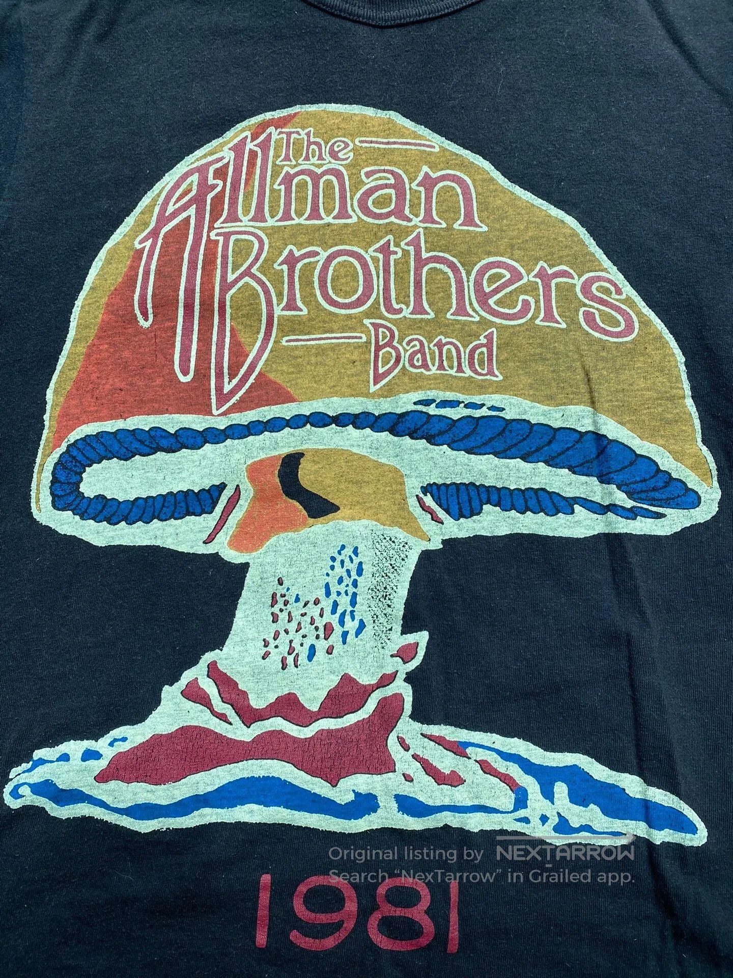 Freewheelers Grateful Dead Allman Brothers Concert Tee. Size US S / EU 44-46 / 1 - 2 Thumbnail