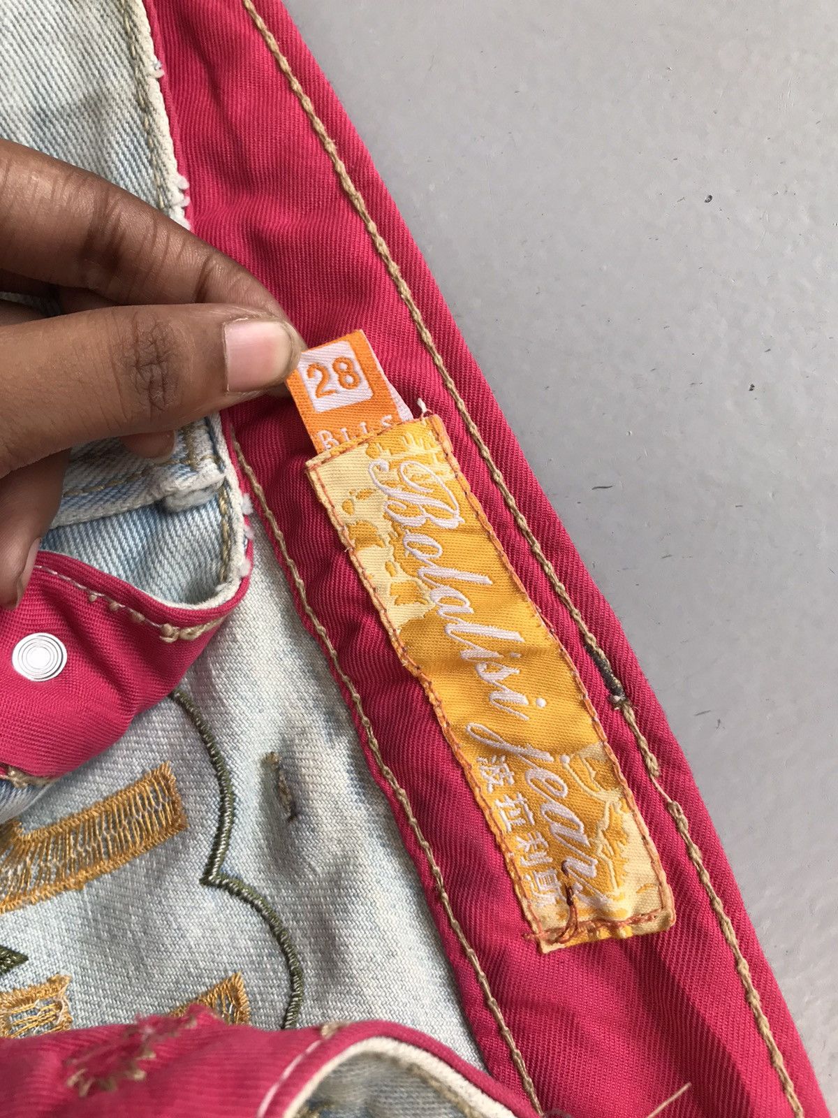 Southpole Vintage hiphop embroidered denim Size 30" / US 8 / IT 44 - 6 Thumbnail