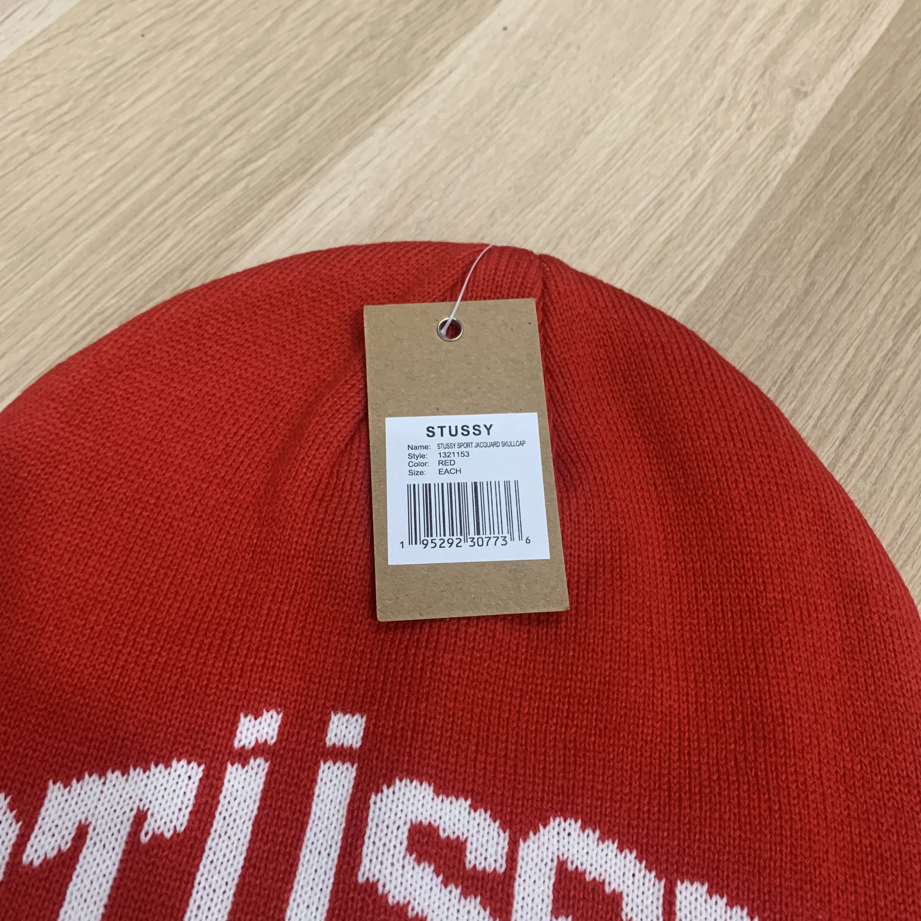 Stussy × Vintage Stussy Sport Jacquard Skullcap Size ONE SIZE - 2 Thumbnail