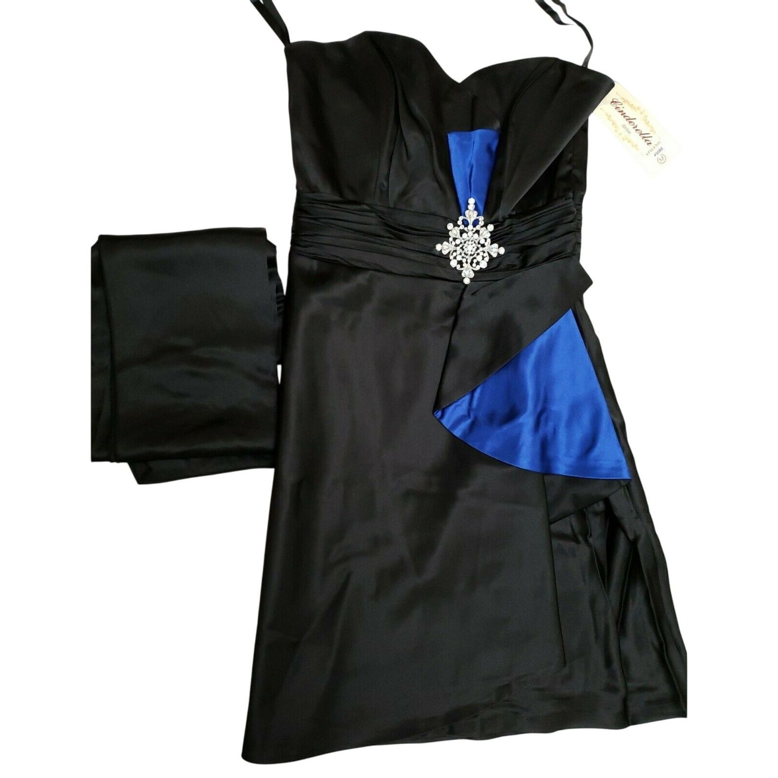 Other Cinderella Divine Off the shoulder a-line gown with satin Size M / US 6-8 / IT 42-44 - 3 Thumbnail