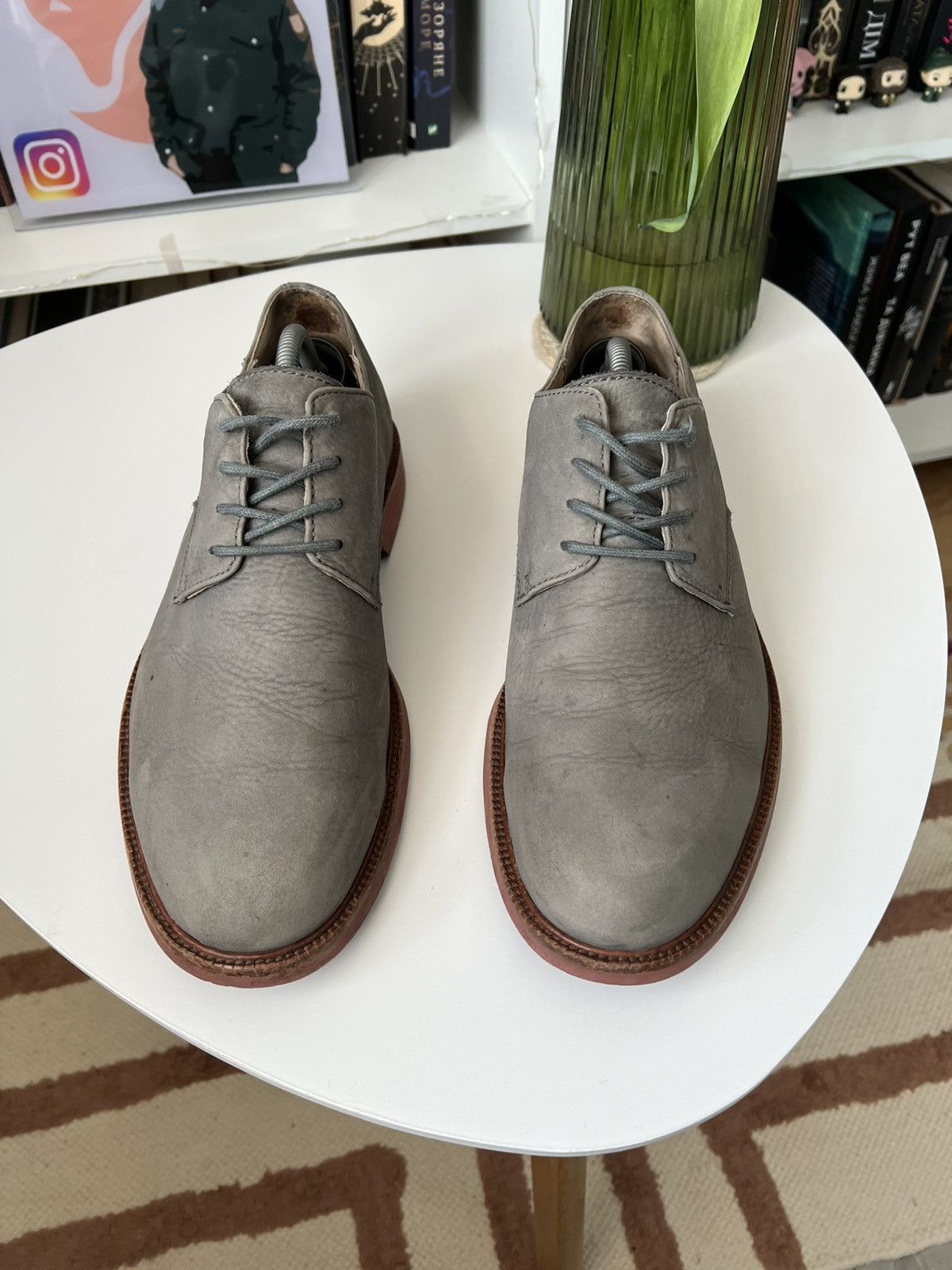Polo Ralph Lauren Polo Ralph Lauren leather shoes classic gray Size US 10 / EU 43 - 2 Thumbnail