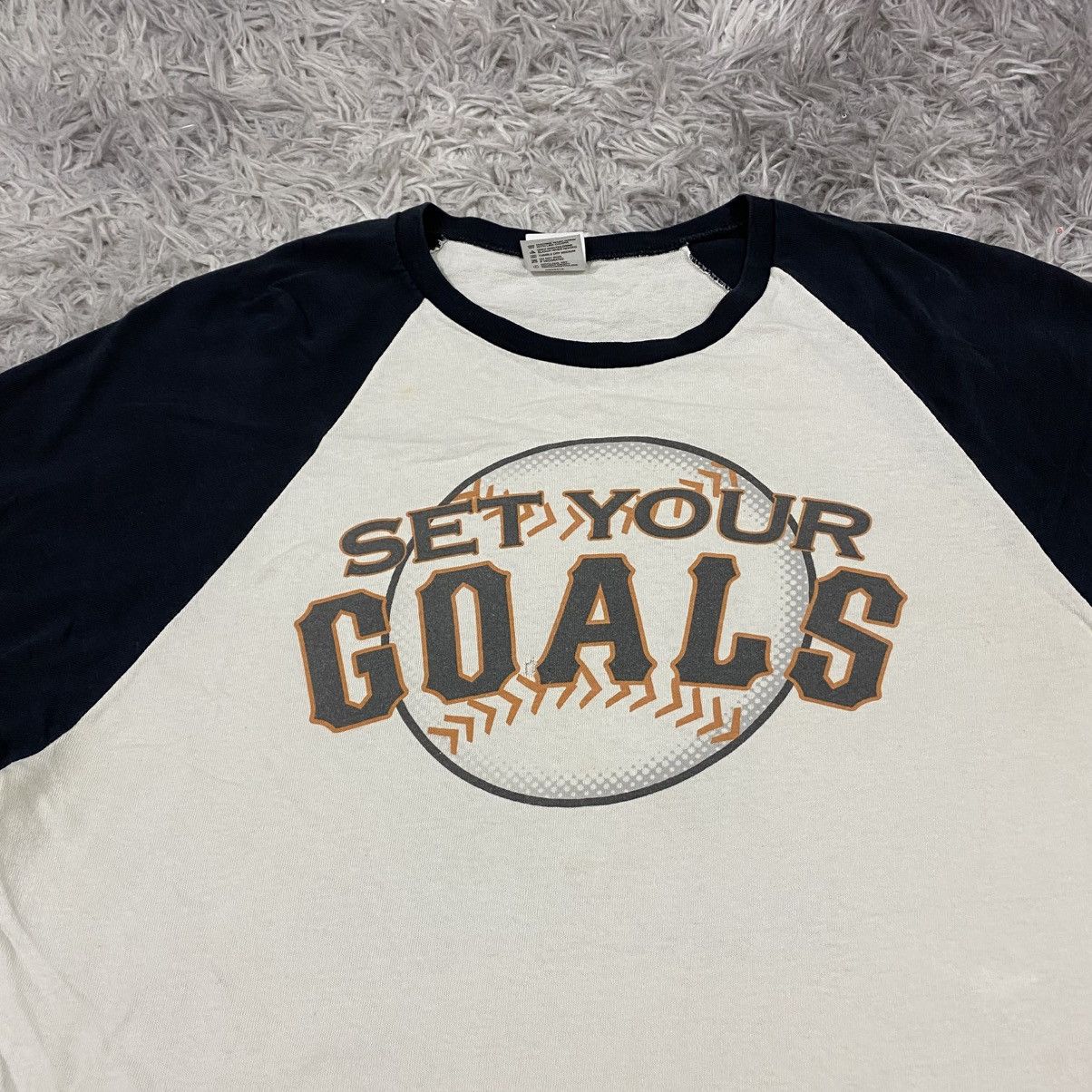 Anvil × Band Tees × Vintage Vintage band set your goals 3q Size US L / EU 52-54 / 3 - 3 Thumbnail