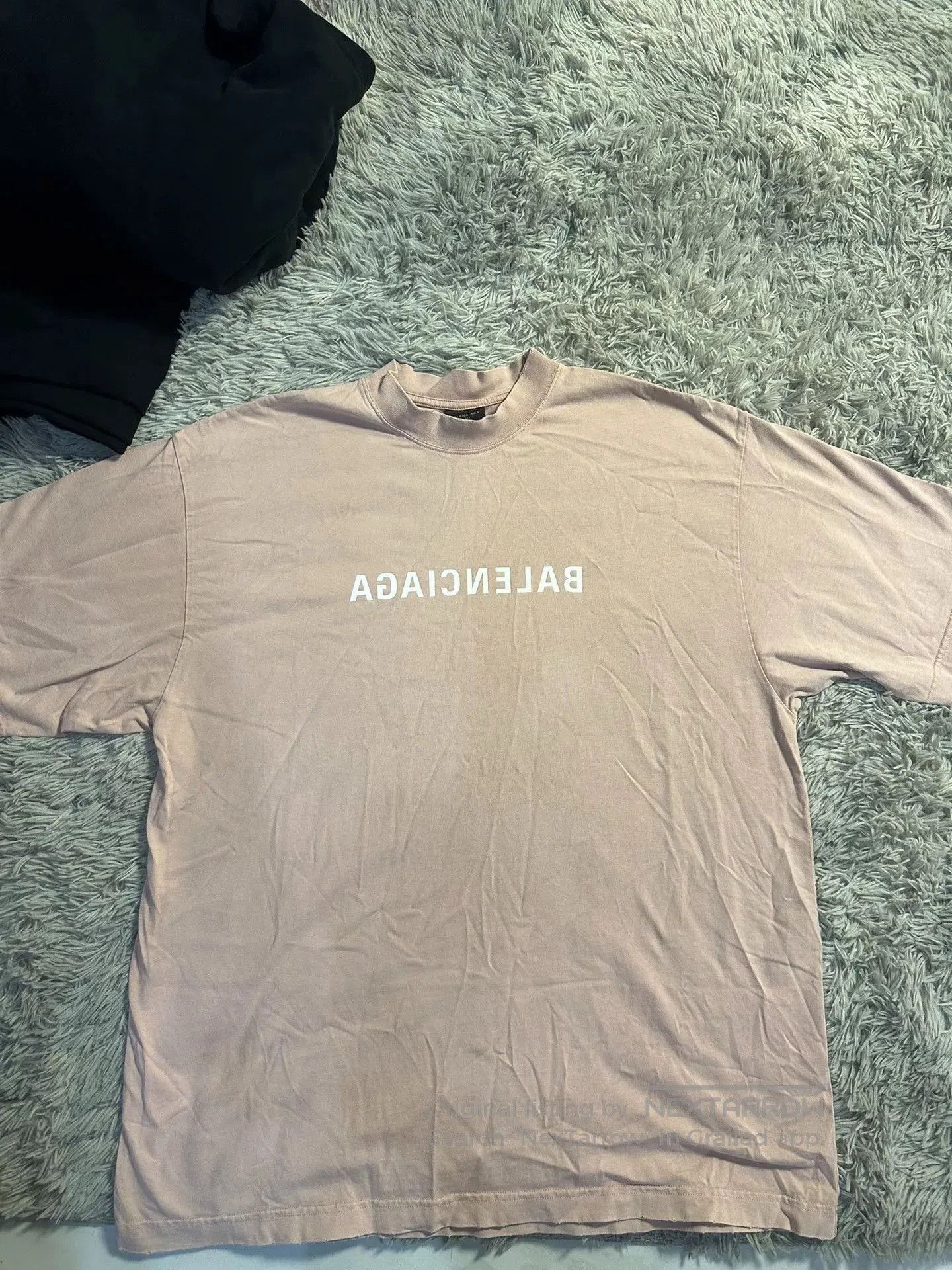 Balenciaga Balenciaga Mirror Light Pink Short Sleeve. Size M / US 6-8 / IT 42-44 - 1 Thumbnail