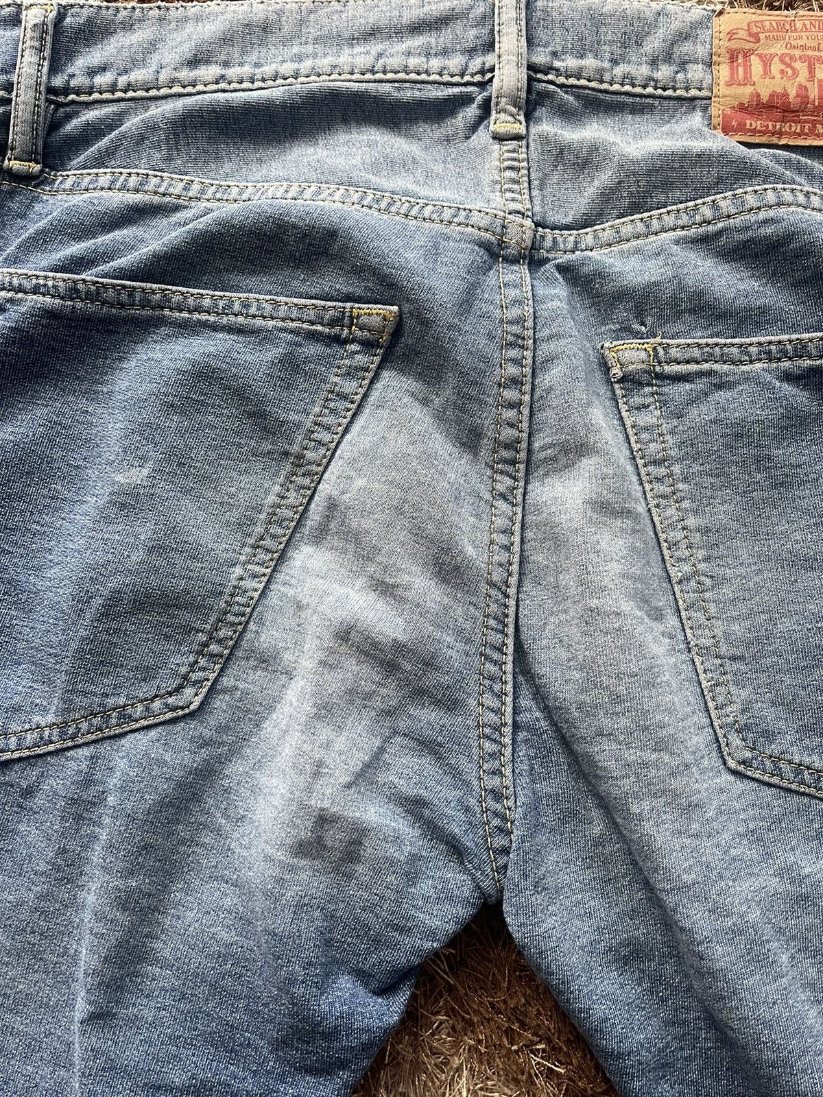 Hysteric Glamour × Japanese Brand VTG HYSTERIC GLAMOUR DETROIT MICHIGAN SHORT JEANS VERY RARE Size US 32 / EU 48 - 4 Thumbnail