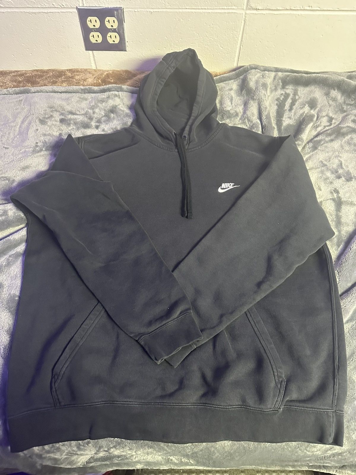 Nike Black Nike Hoodie Size US XL / EU 56 / 4 - 1 Thumbnail