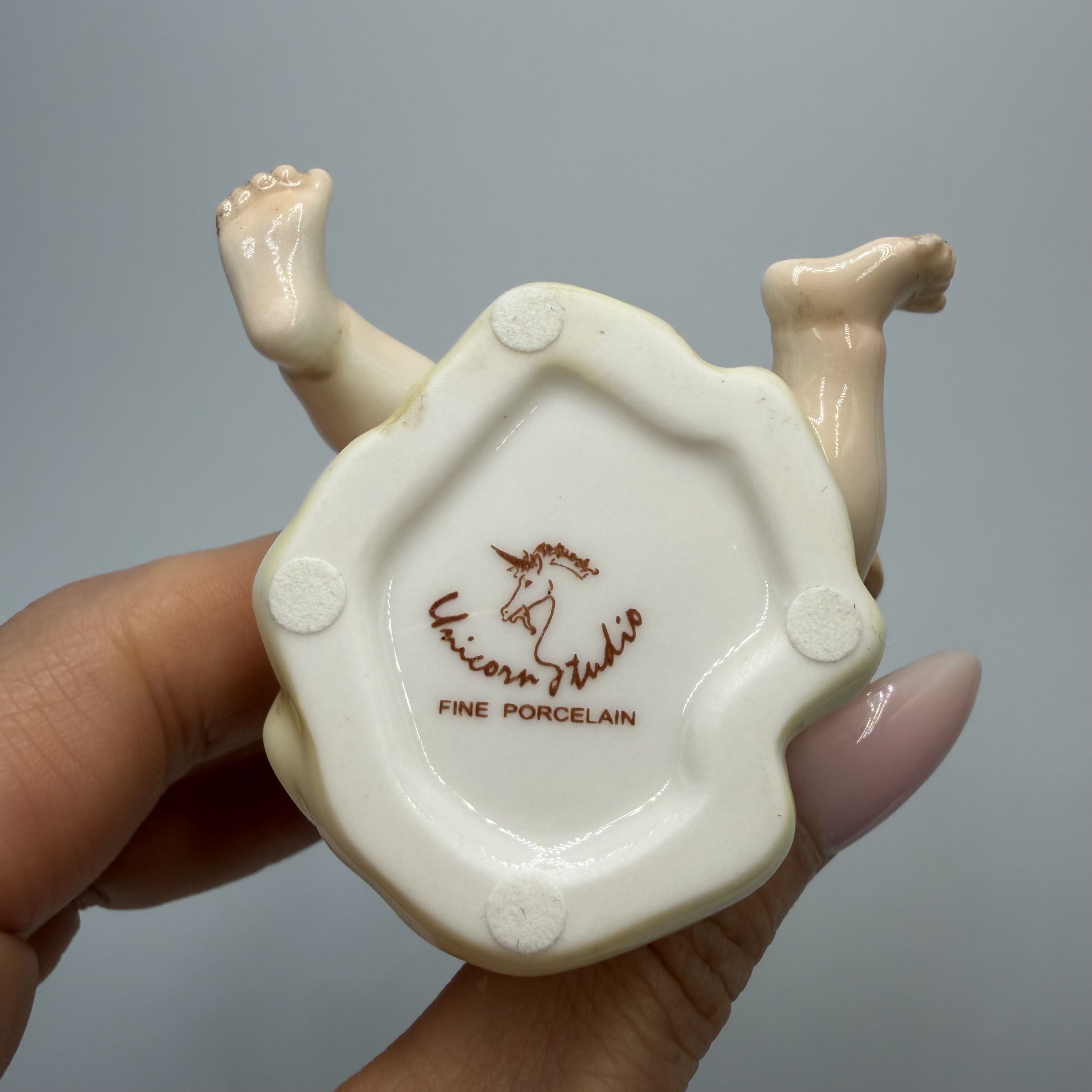 Other Vintage Unicorn Studio Porcelain Cherub Angel Harp Figurine Size ONE SIZE - 6 Thumbnail