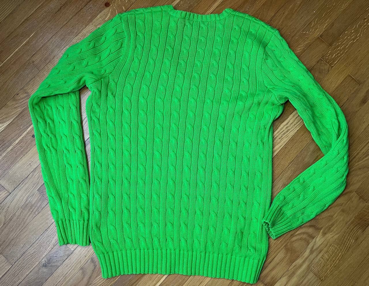 Other Ralph Lauren Sport toxic green sweater Size L / US 10 / IT 46 - 2 Thumbnail