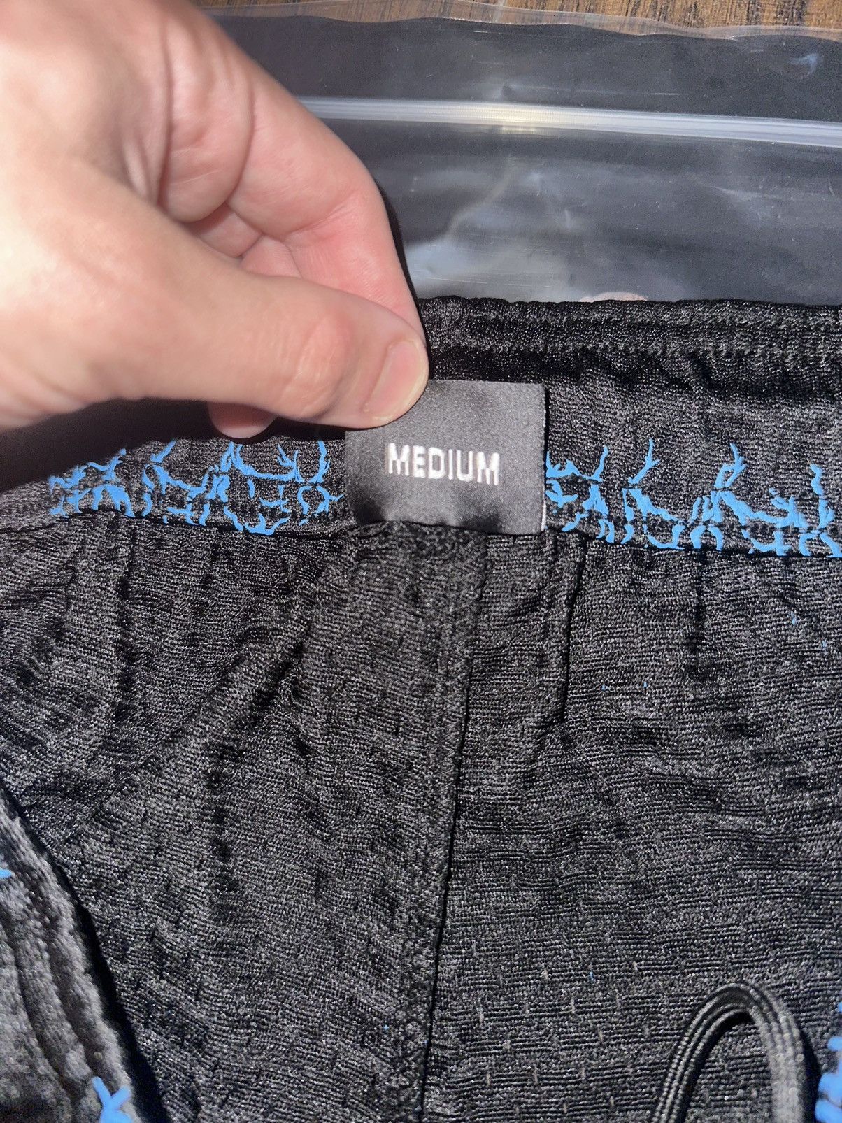 Revenge XXXTentacion Massacre Shorts Black/Blue Size US 30 / EU 46 - 3 Thumbnail