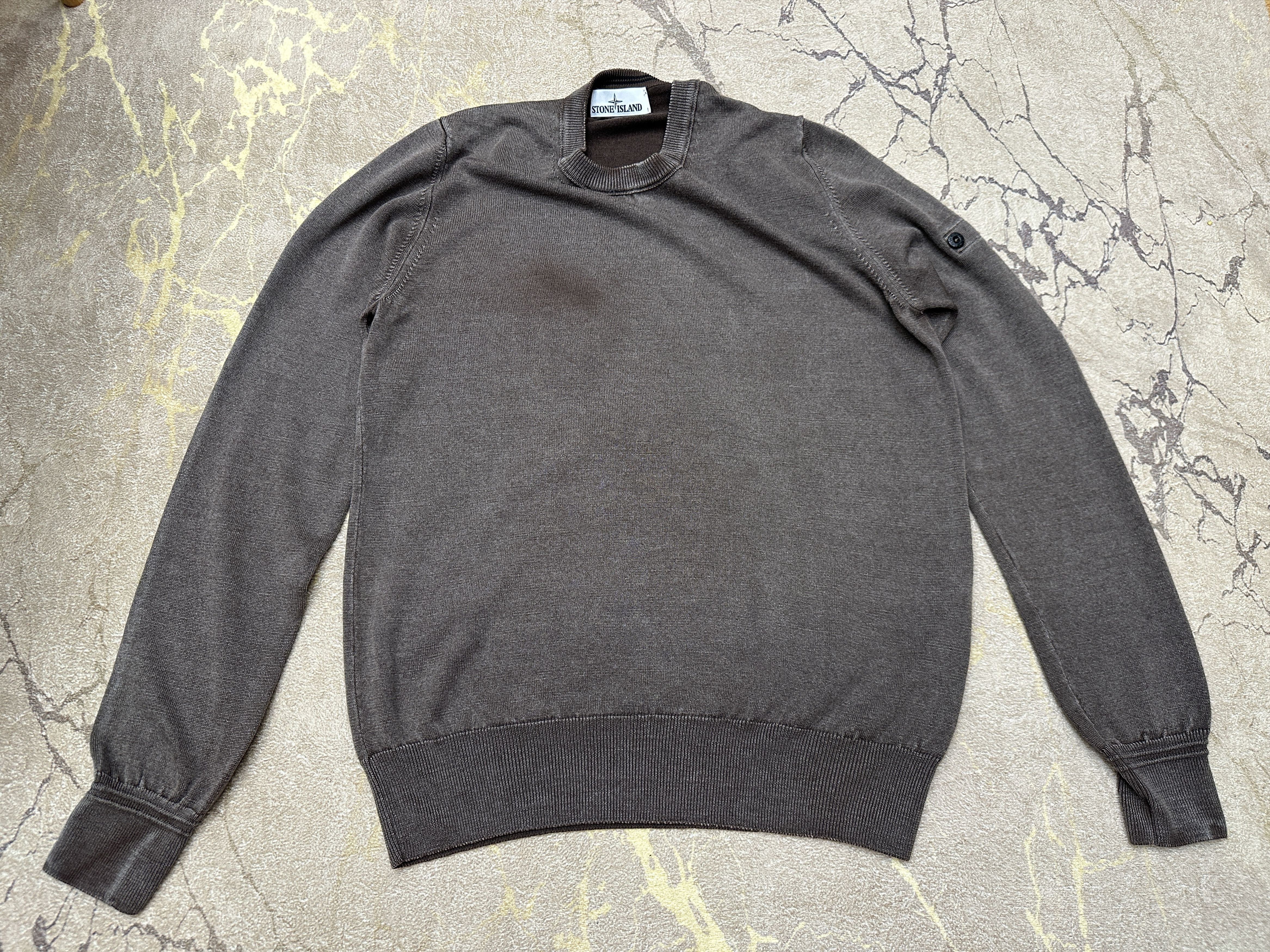 Stone Island Stone Island Knit Light Pullover CrewNeck Slim Size S Size US S / EU 44-46 / 1 - 14 Thumbnail