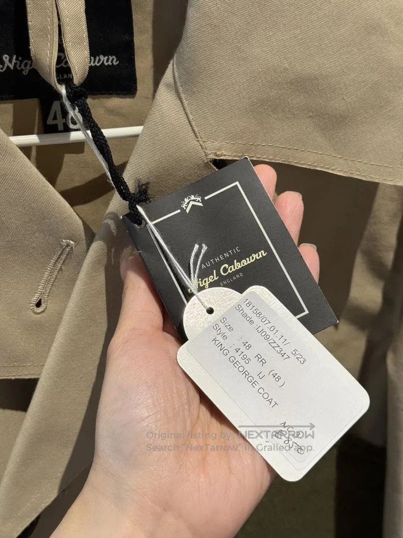 Nigel Cabourn Nigel Cabourn Military Patchwork Coat. Size US M / EU 48-50 / 2 - 4 Thumbnail