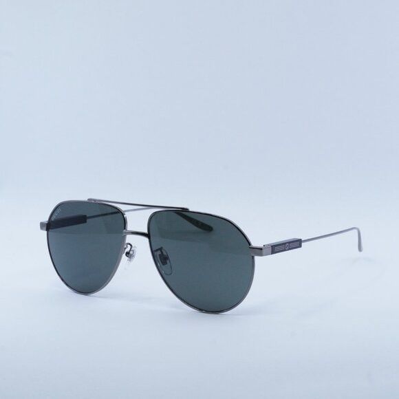 Gucci Gucci GG1311S 001 Sunglasses Ruthenium Aviator Frame Size ONE SIZE - 1 Thumbnail