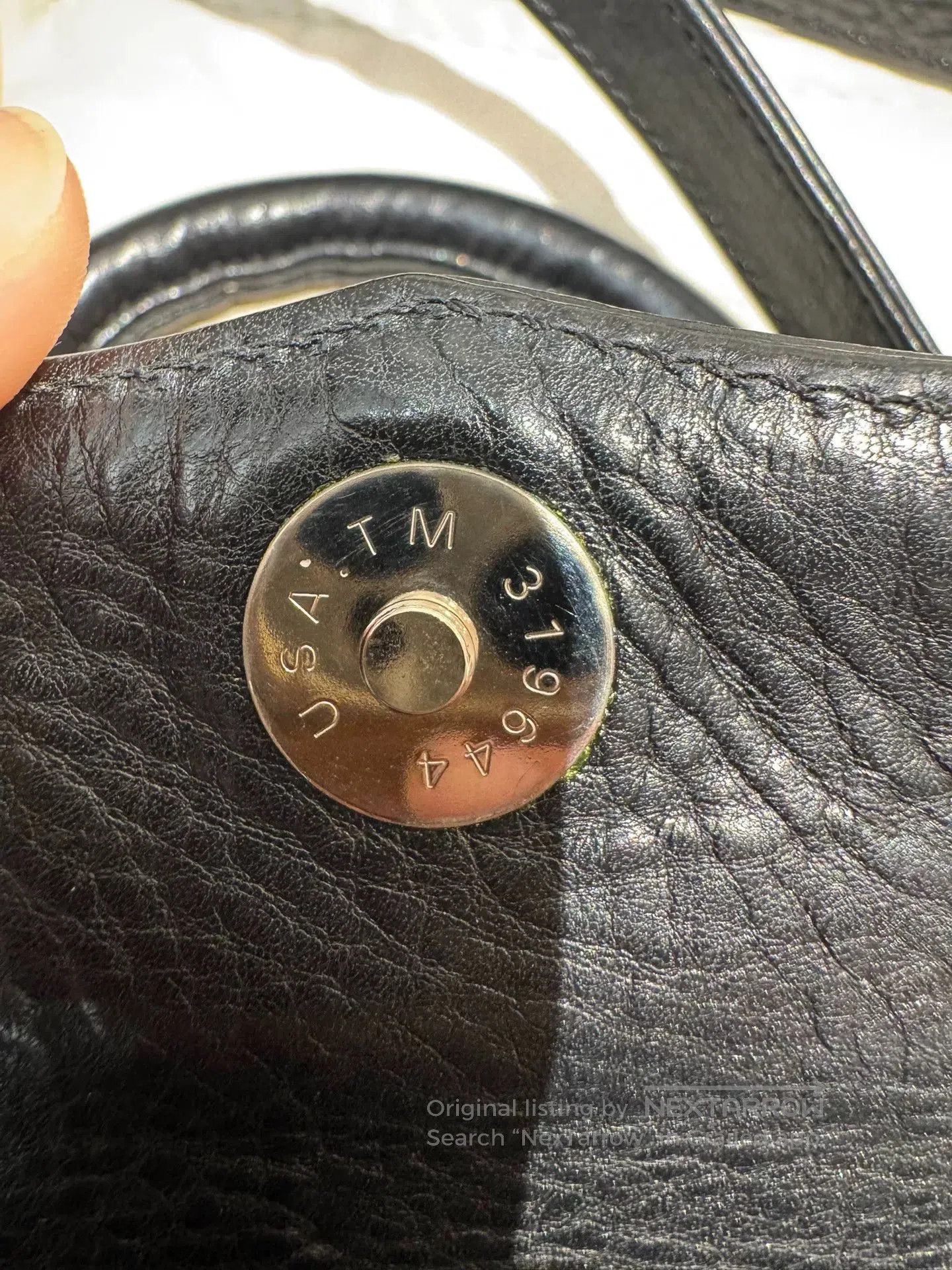 Chrome Hearts chrome hearts black handbag with shoulder strap. Size ONE SIZE - 5 Thumbnail