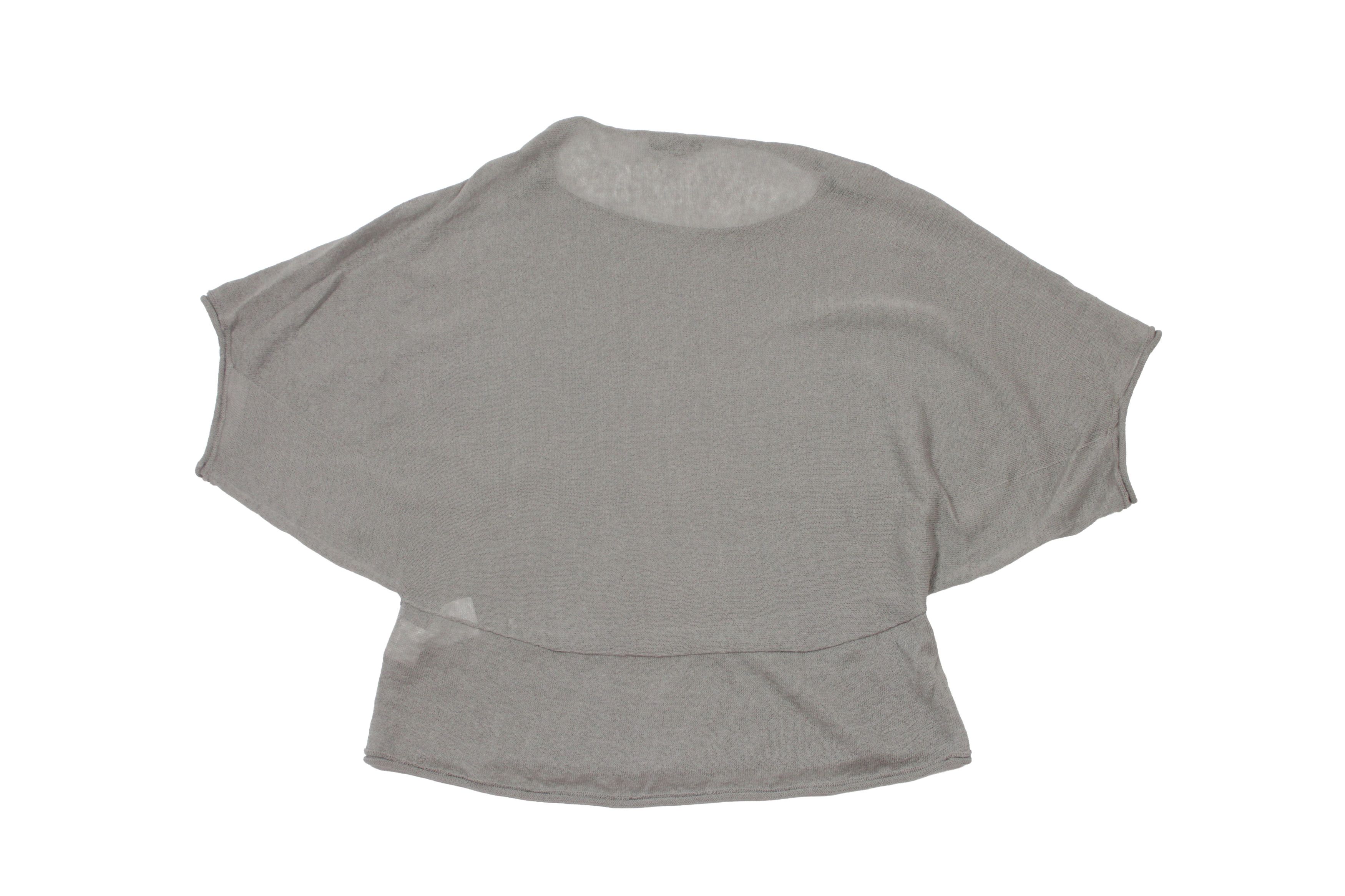 OSKA Linen Mesh Avant Garde Battwings Knit Sweater Size S / US 4 / IT 40 - 2 Thumbnail