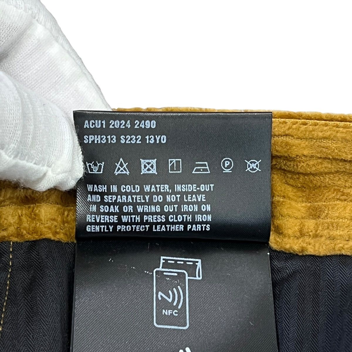 Prada PRADA 2024AW Triangle Logo Pinwale Corduroy Trousers / Pants Size US 44 / EU 60 - 8 Thumbnail