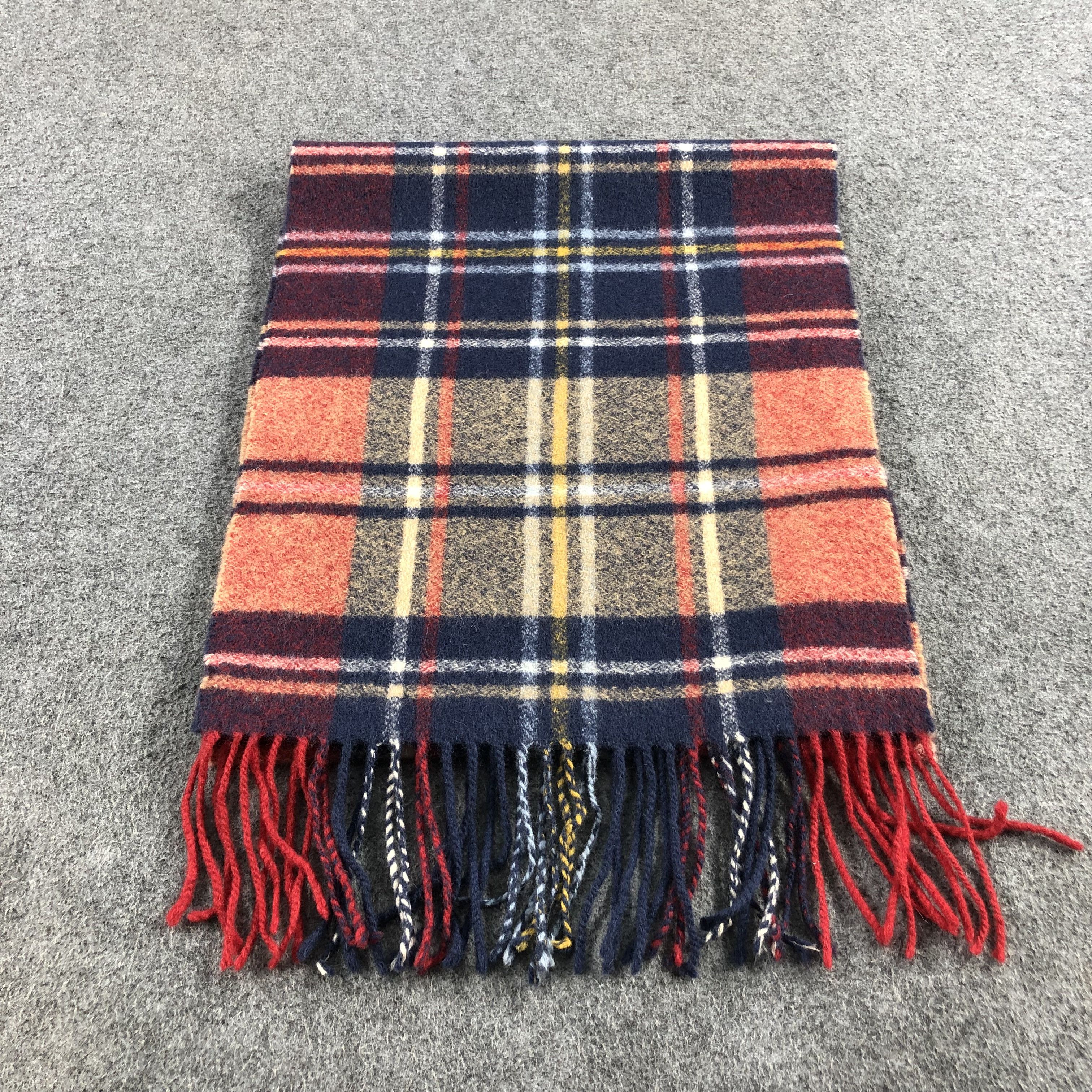 McGregor McGregor Tartan Wool Scarf Muffler Wool V987 Size ONE SIZE - 1 Thumbnail