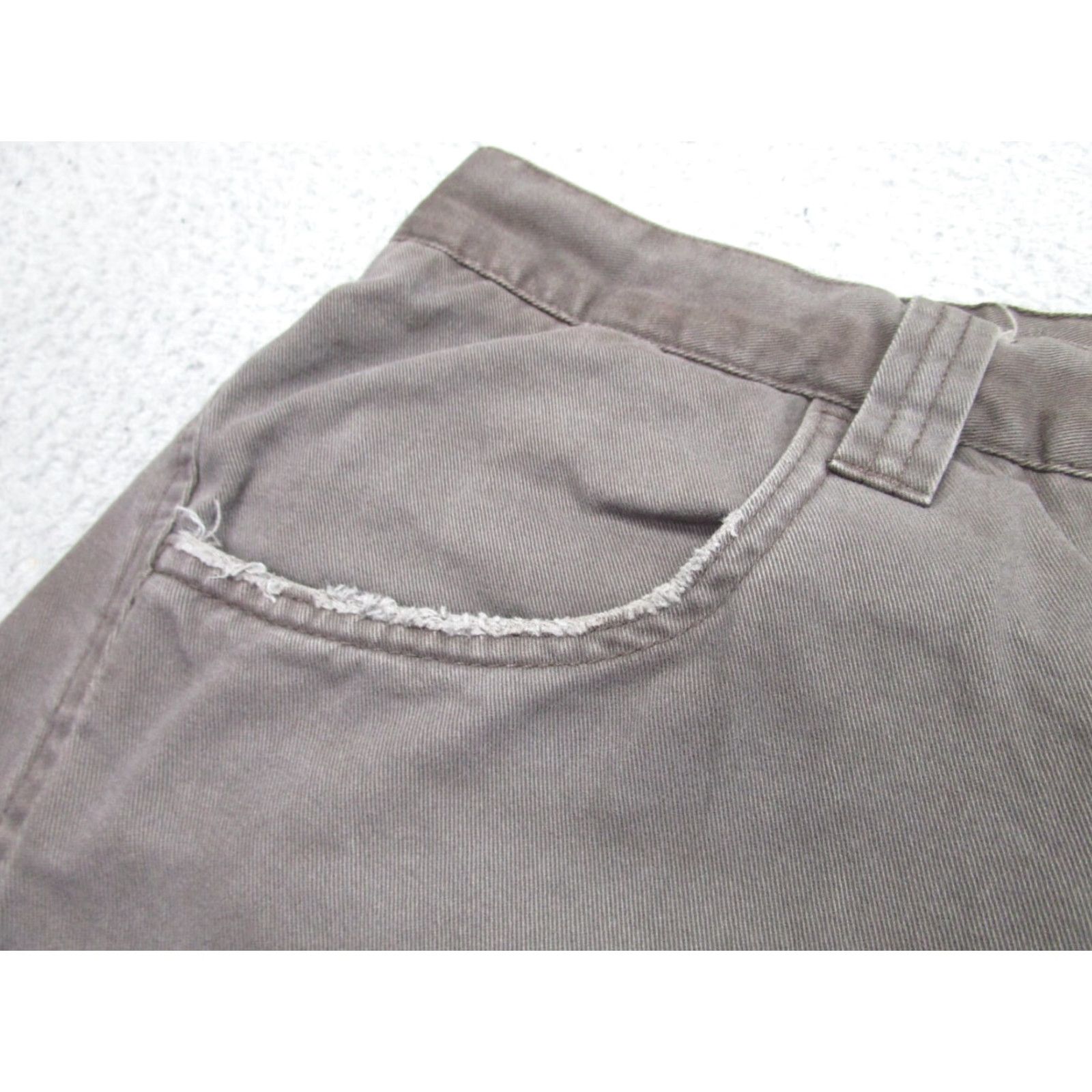 Anchor Blue VINTAGE Anchor Blue Cargo Shorts Mens 38 Brown Grunge Distress Baggy 2000s Y2K Cargo Pocket Army Outdoor Size US 38 / EU 54 - 4 Thumbnail